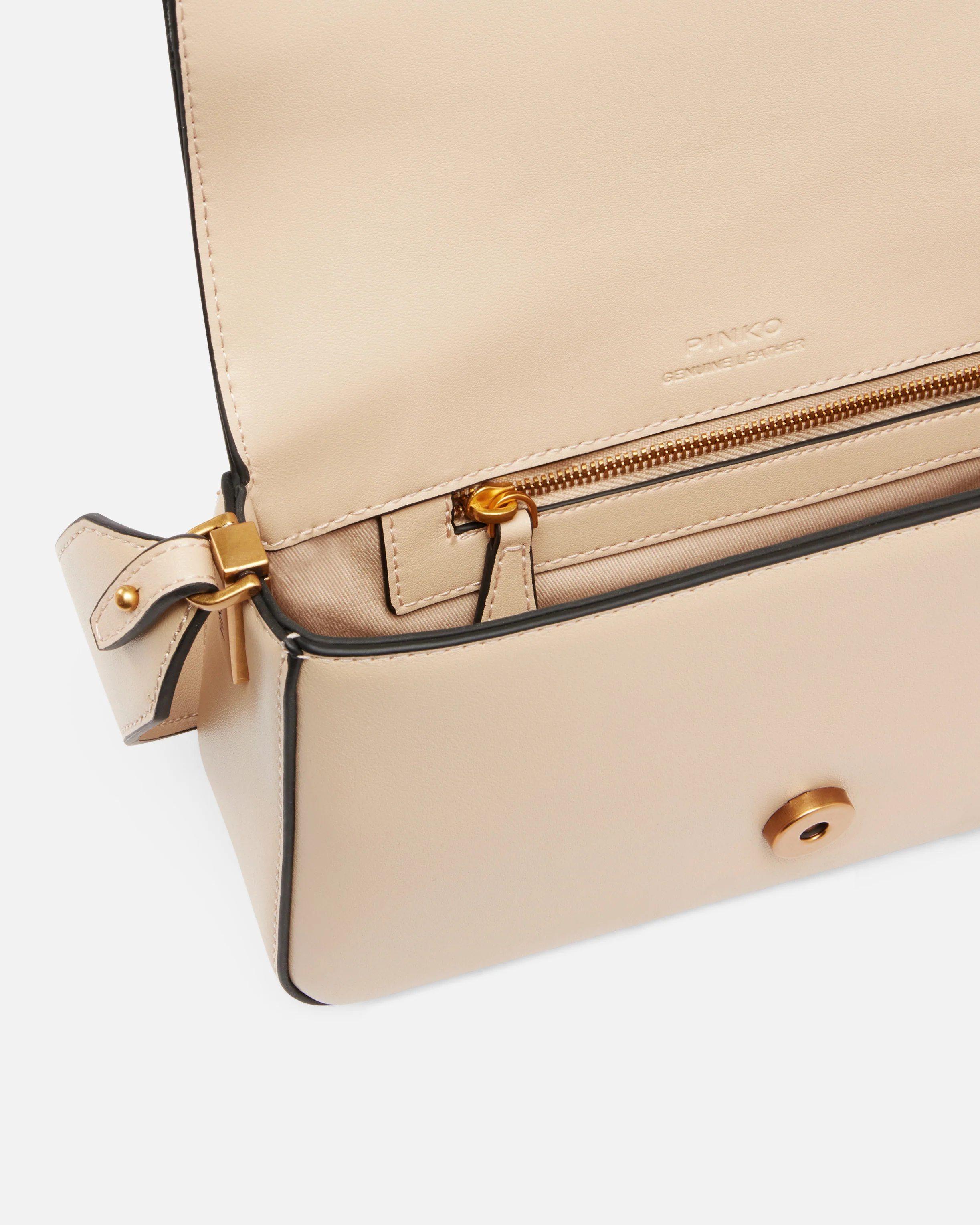 Soft leather shoulder bag Mini Love Bag - Image 4