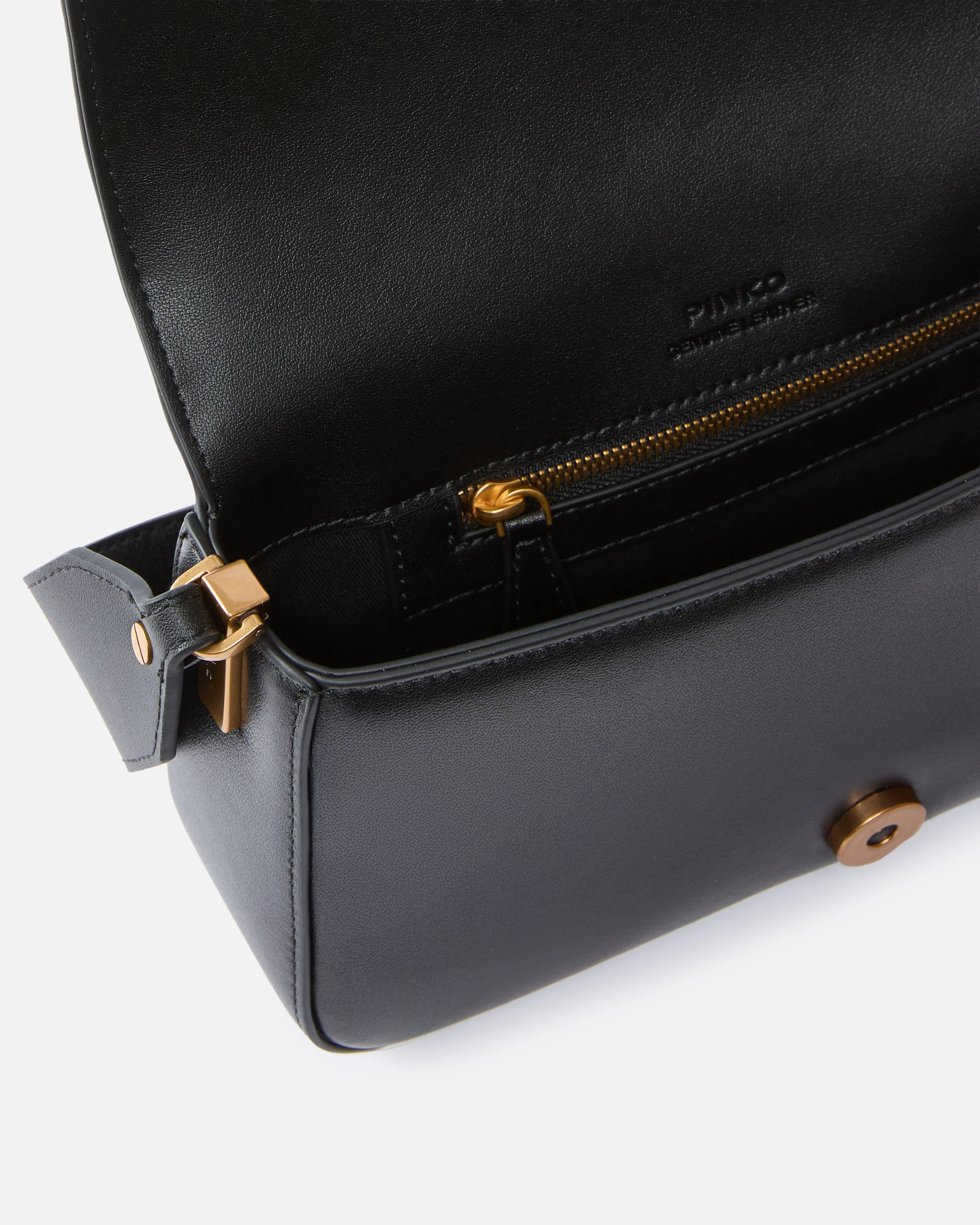Soft leather shoulder bag Mini Love Bag - Image 4