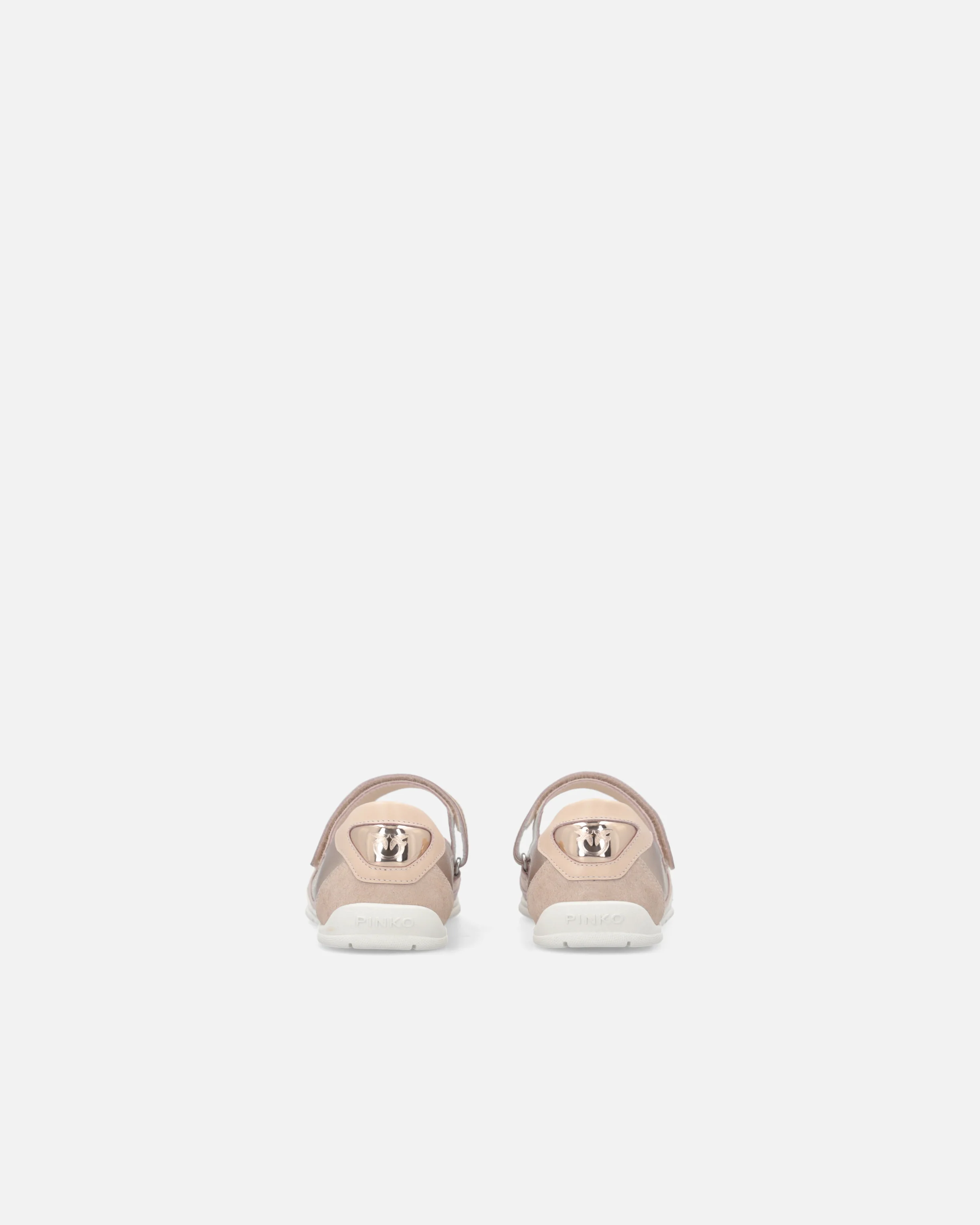 Sporty ballet flats with inserts and PINKO lettering - Image 8