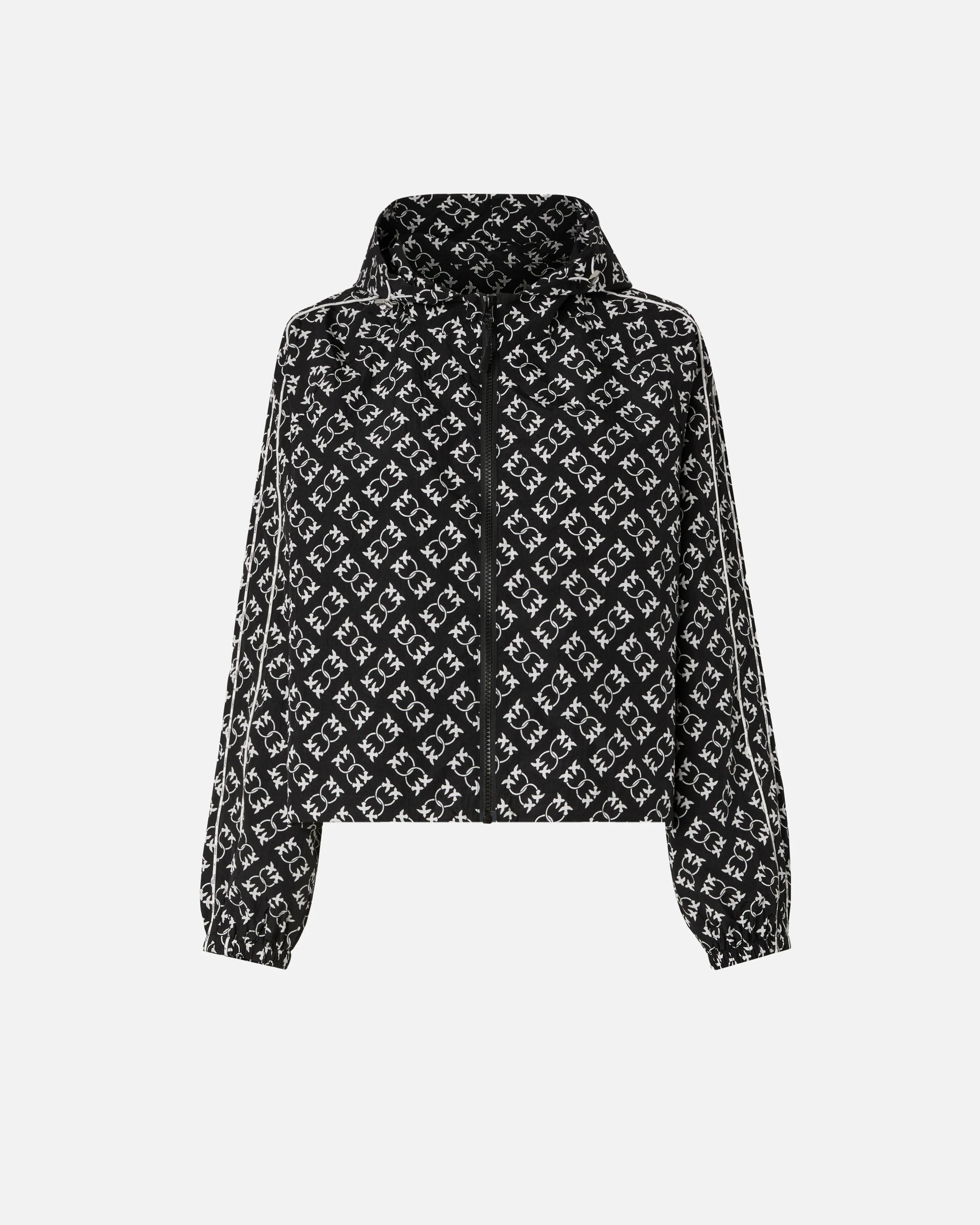 Sporty jacket with all-over Love Birds logo - Image 5