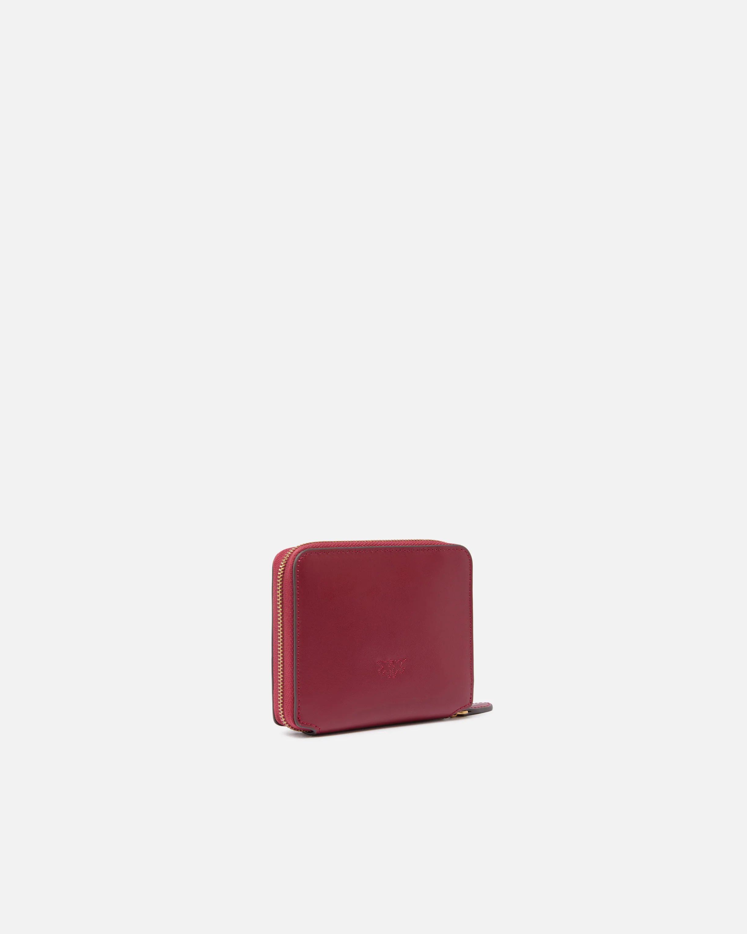 Square leather zip-around purse - Image 2