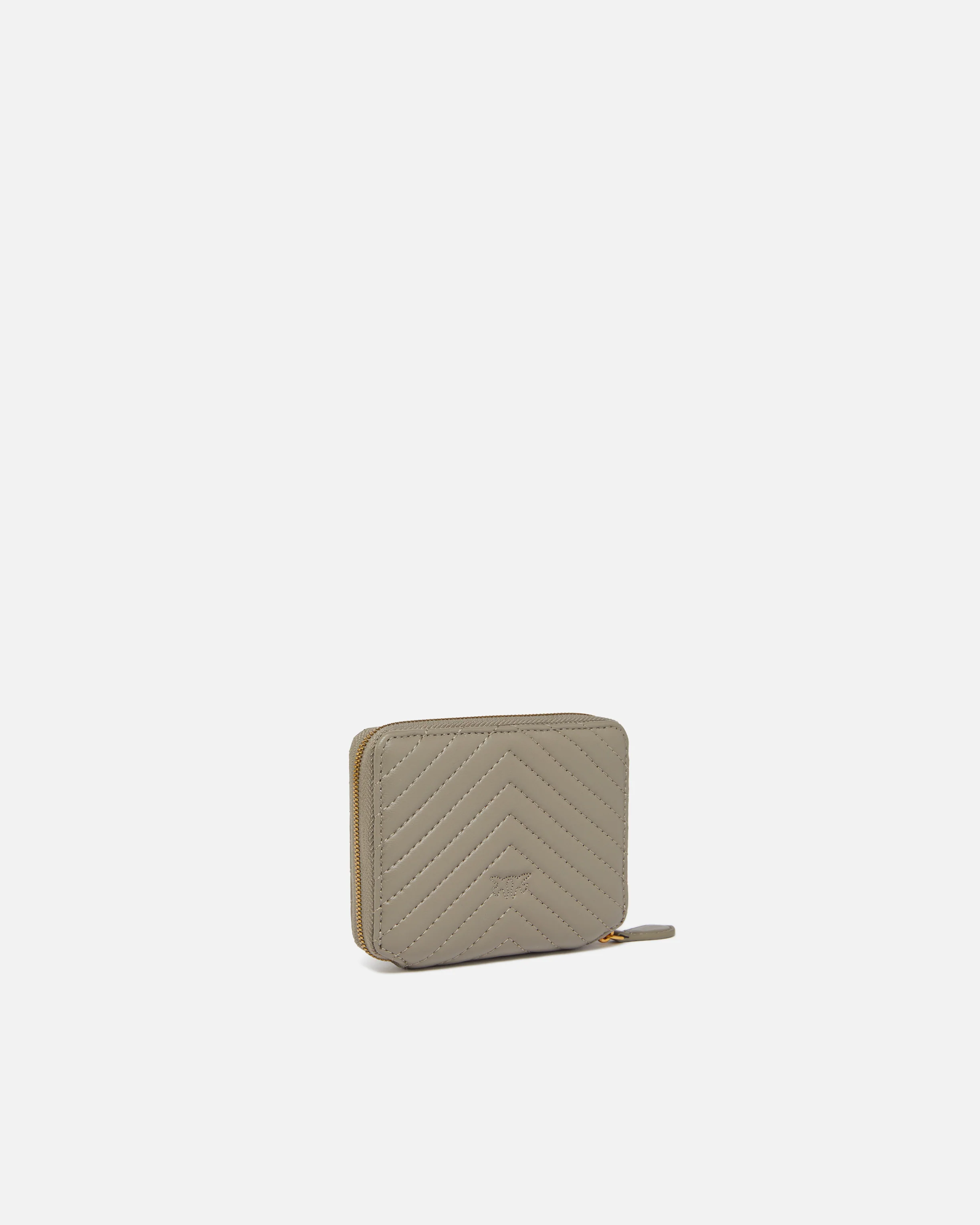 Square quilted nappa leather zip-around purse - Image 2