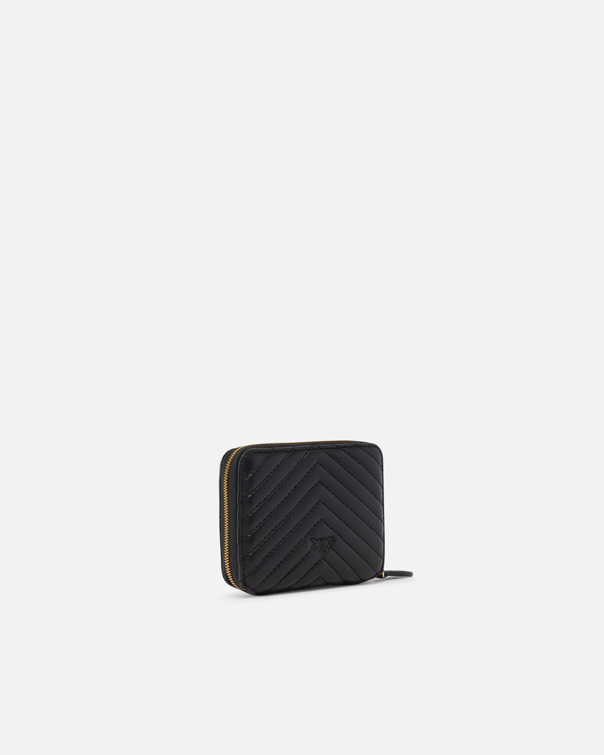Square quilted nappa leather zip-around purse - Image 2