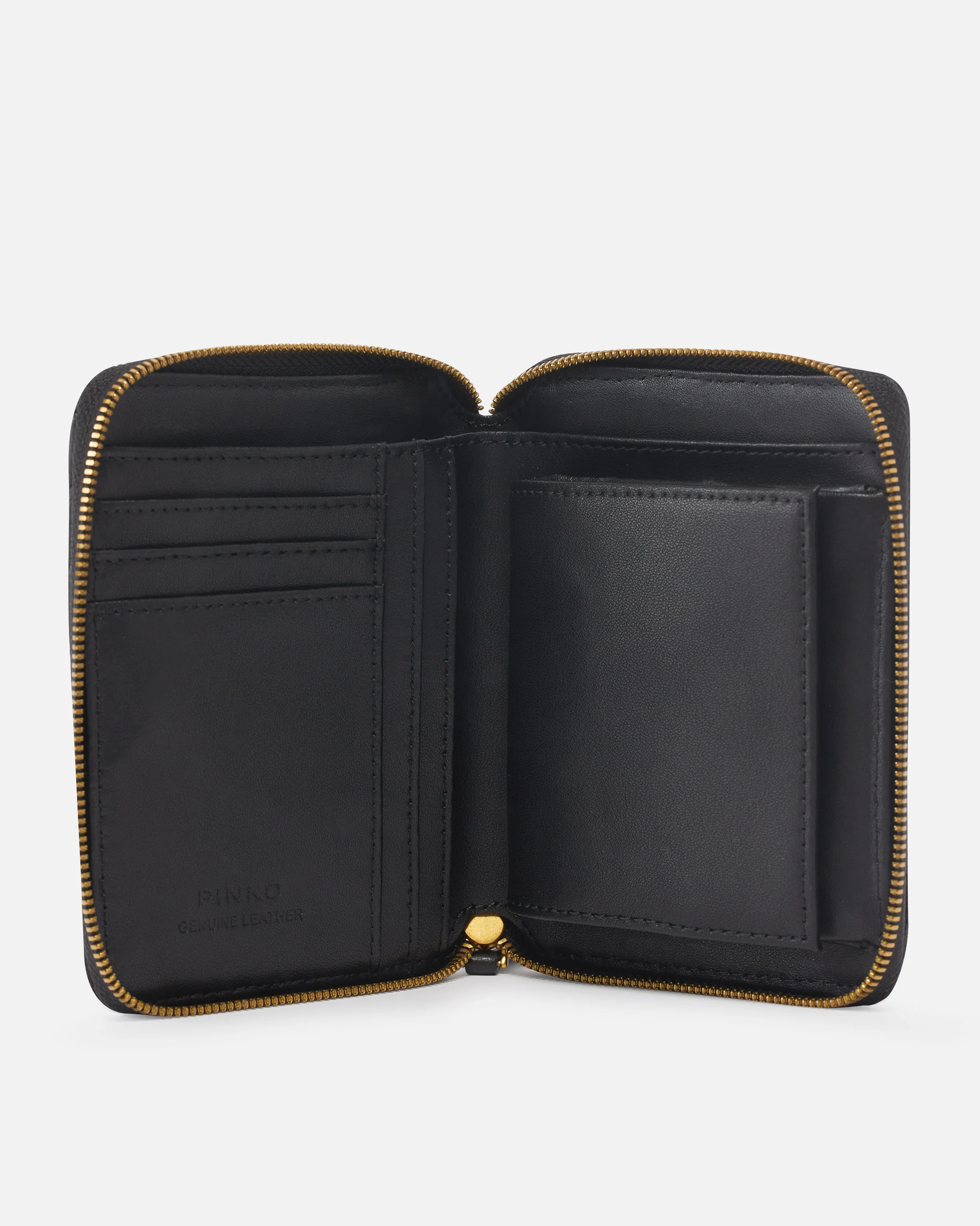 Square quilted nappa leather zip-around purse - Image 3