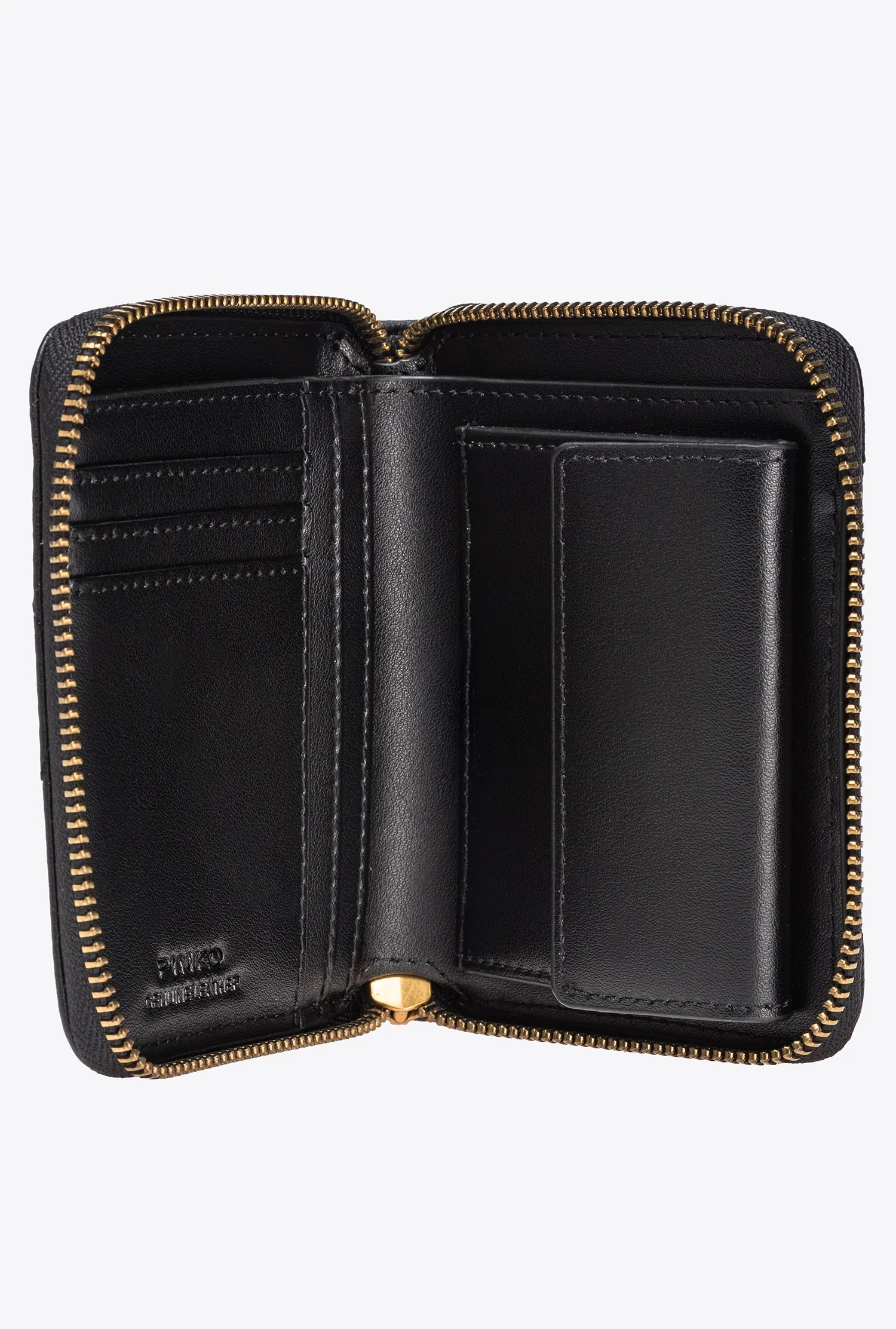 Square quilted nappa leather zip-around purse - Image 5