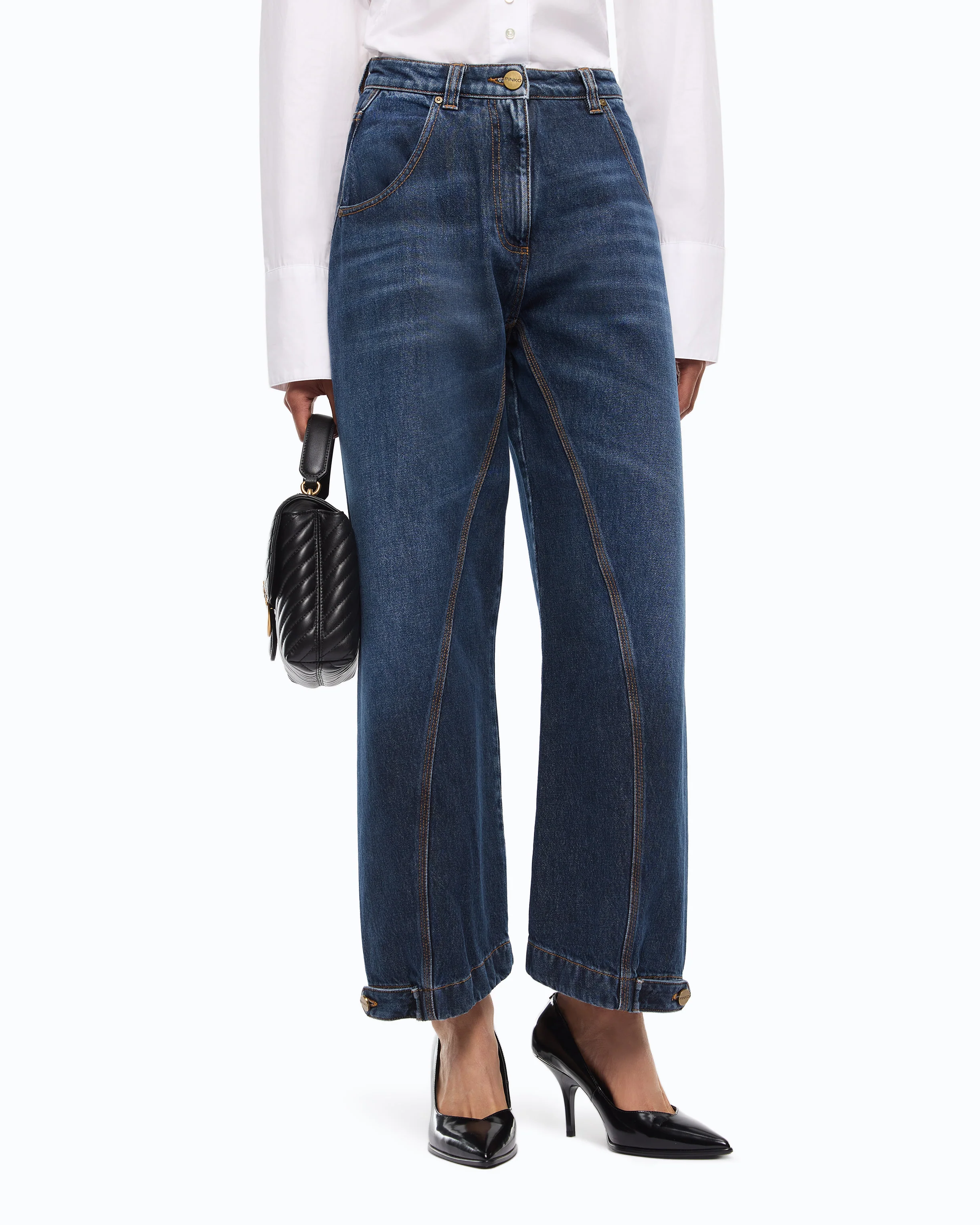 Straight-fit jeans with workwear loop - Image 2