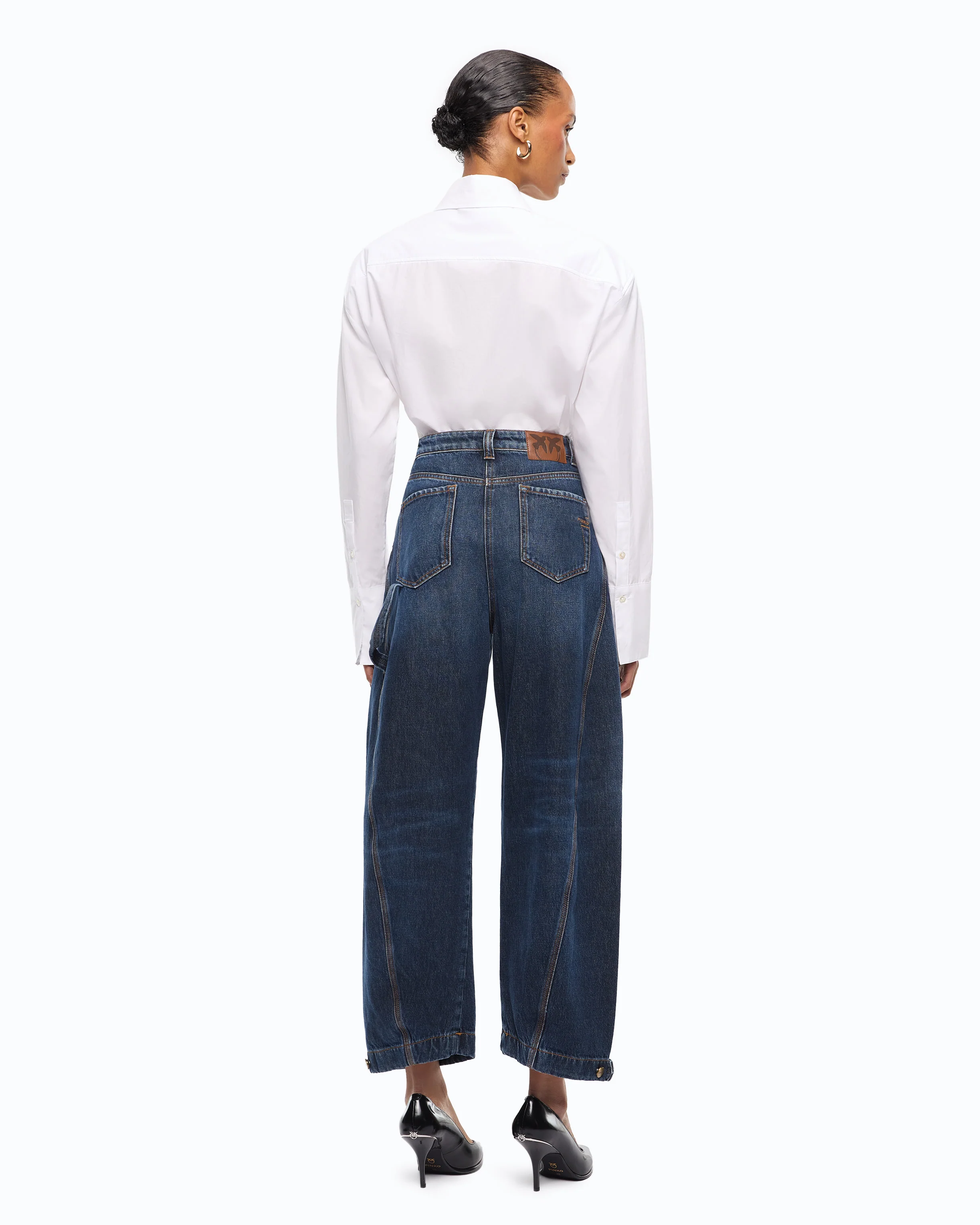 Straight-fit jeans with workwear loop - Image 3