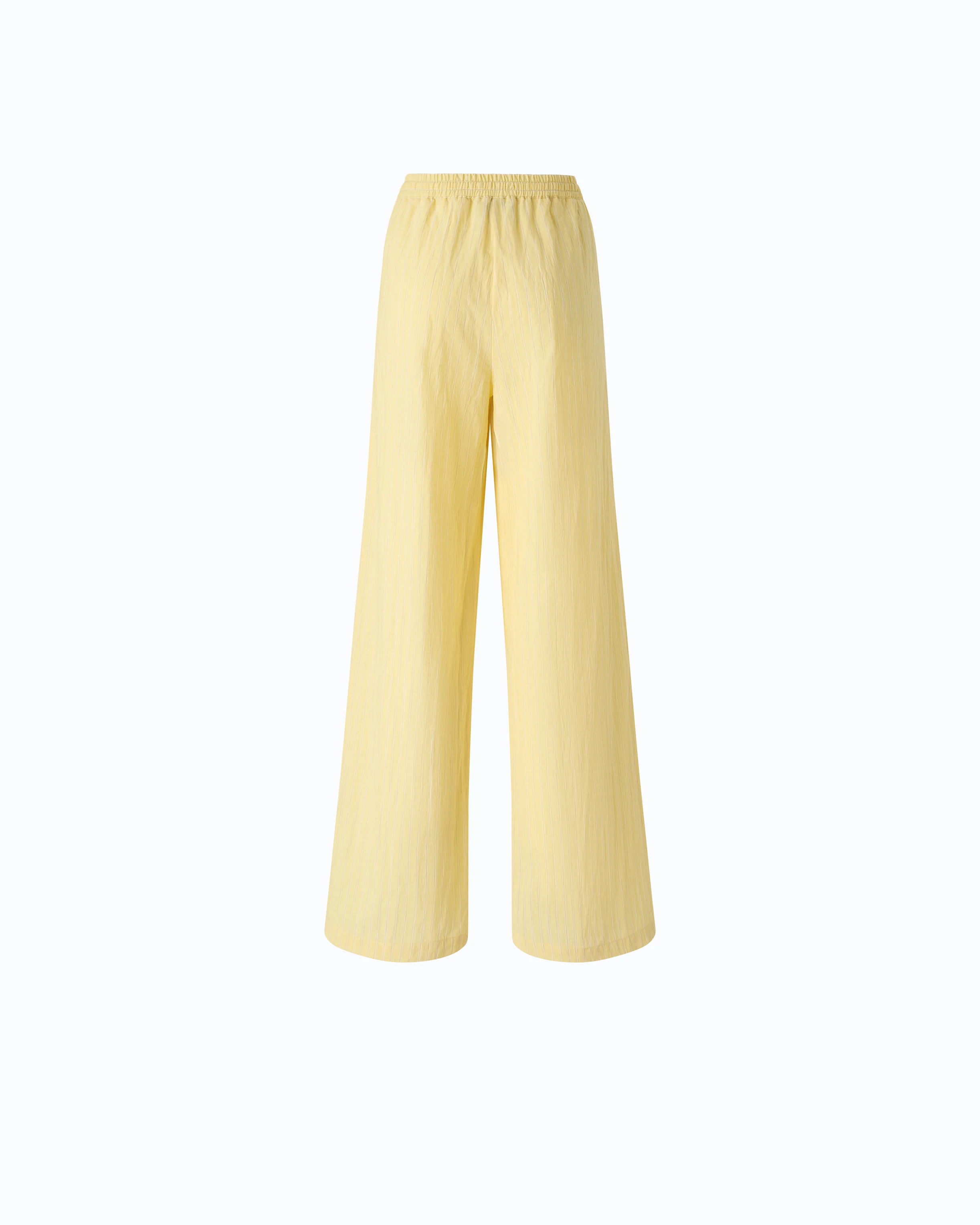 Striped trousers with drawstring waist - Image 6