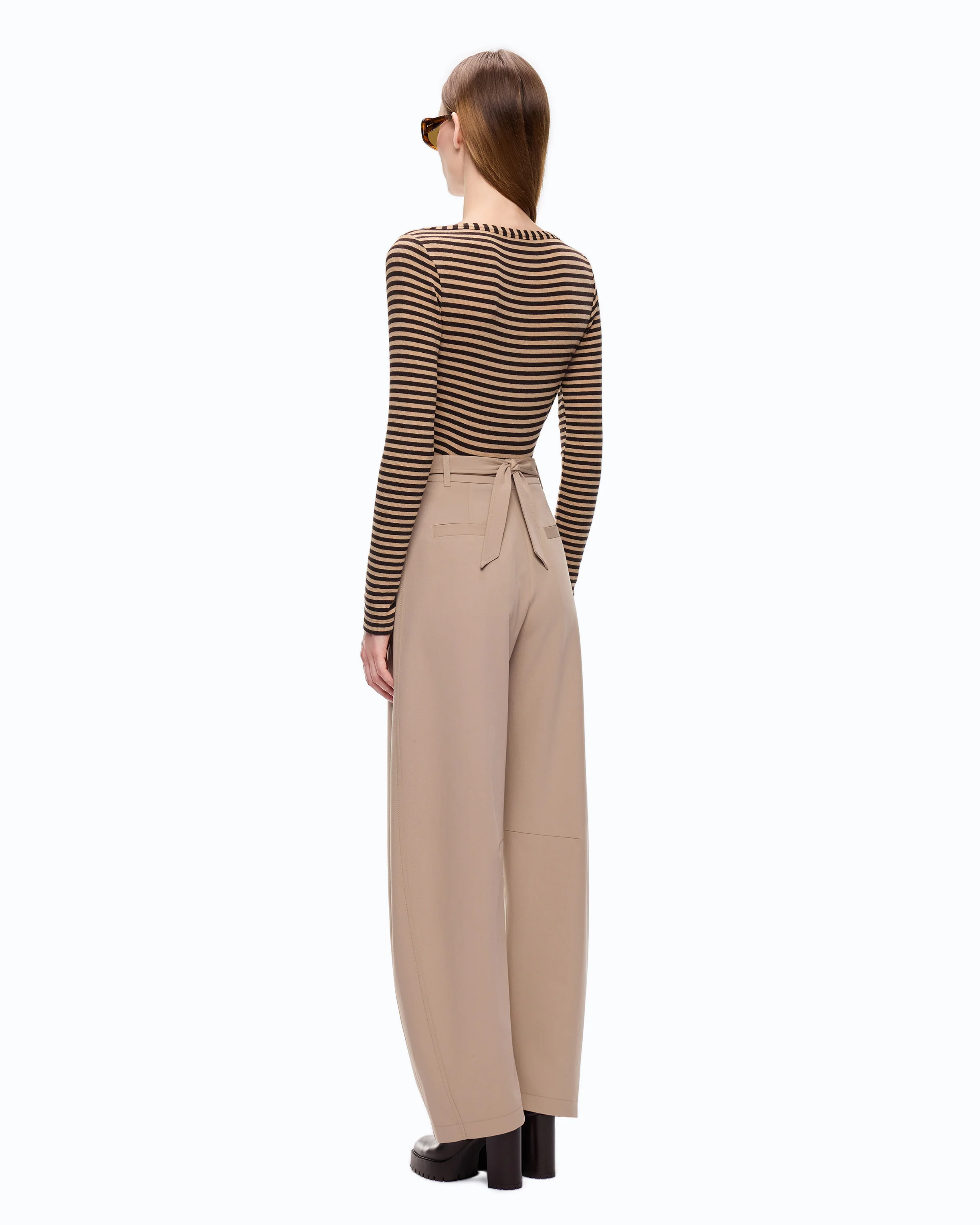 Striped wool-blend Henley sweater - Image 4