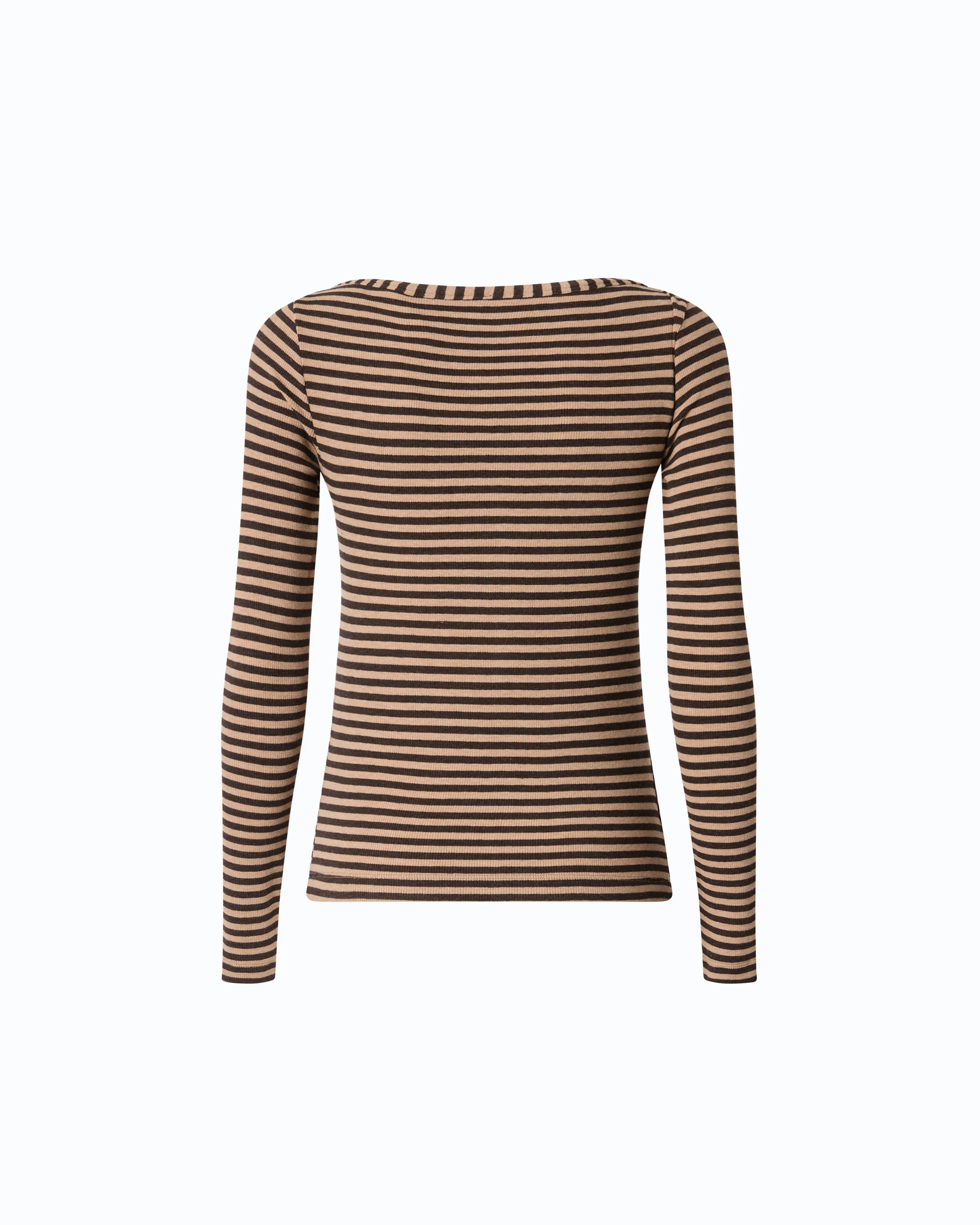 Striped wool-blend Henley sweater - Image 6