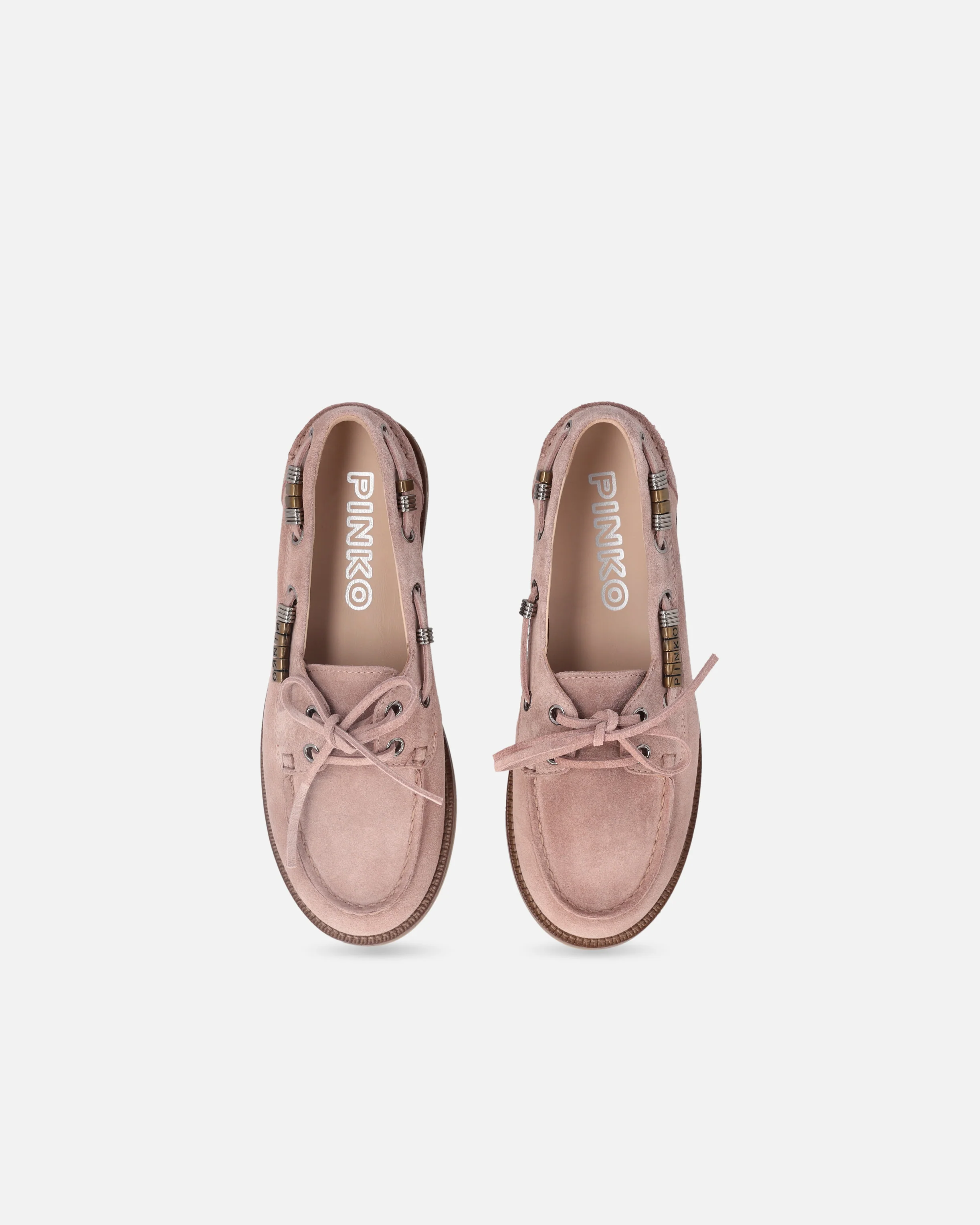 Suede moccasins with jewel details - Image 9