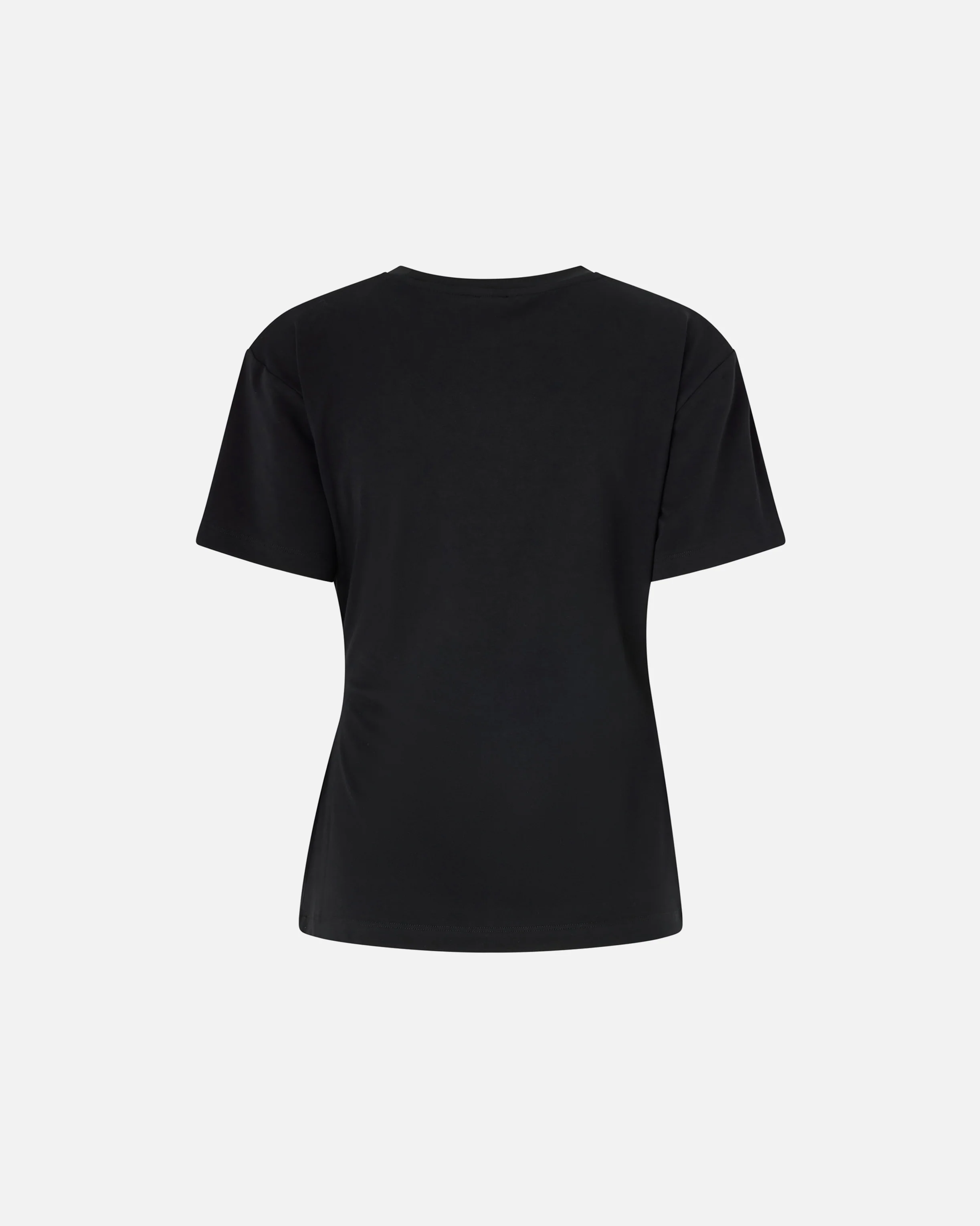 T-shirt with draping and gold detail - Image 6