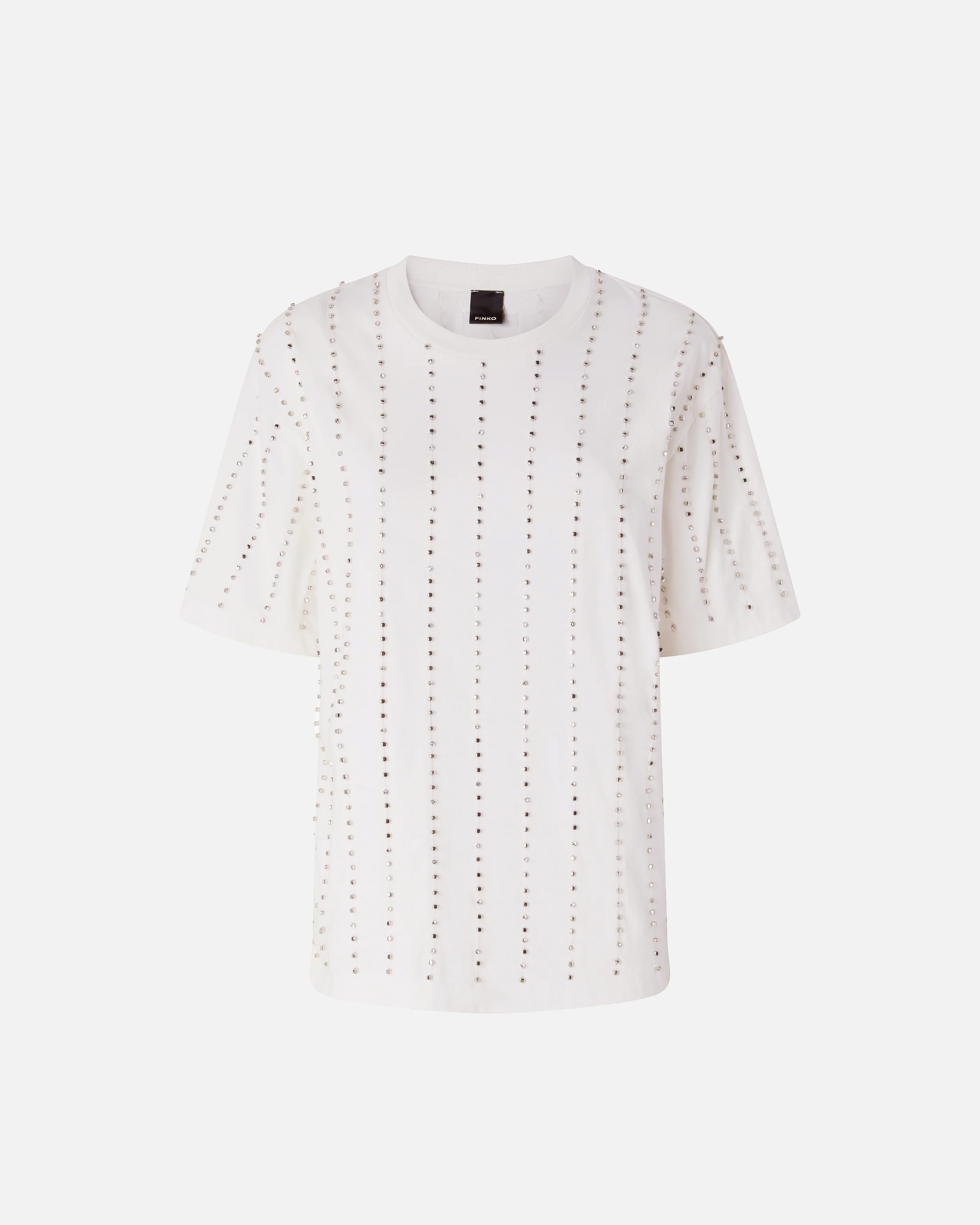 T-shirt with jewel stripes - Image 5