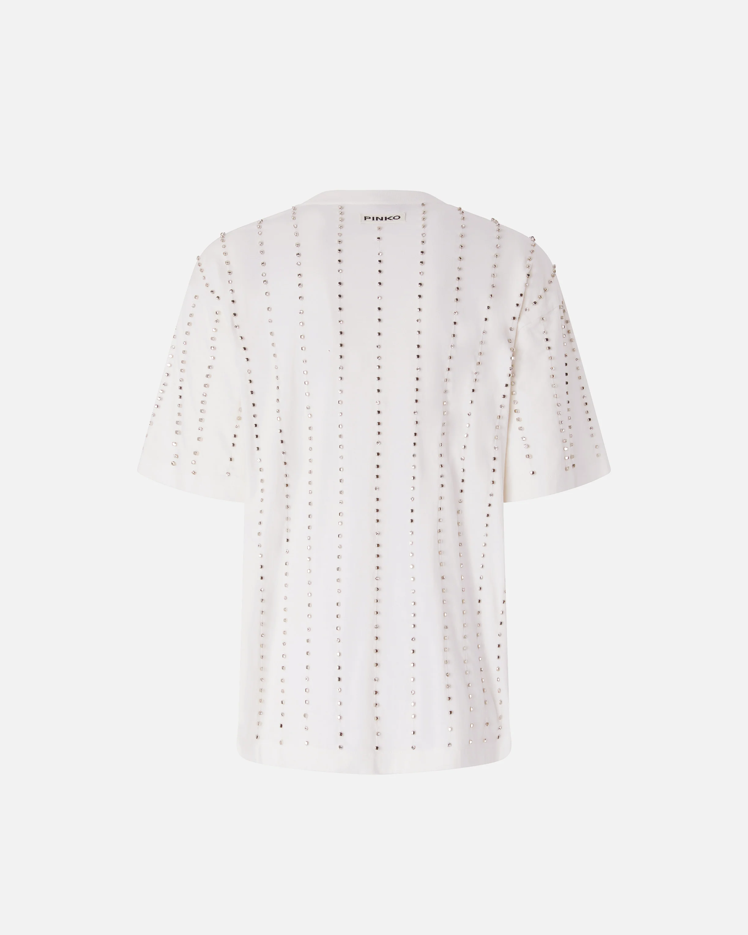 T-shirt with jewel stripes - Image 6