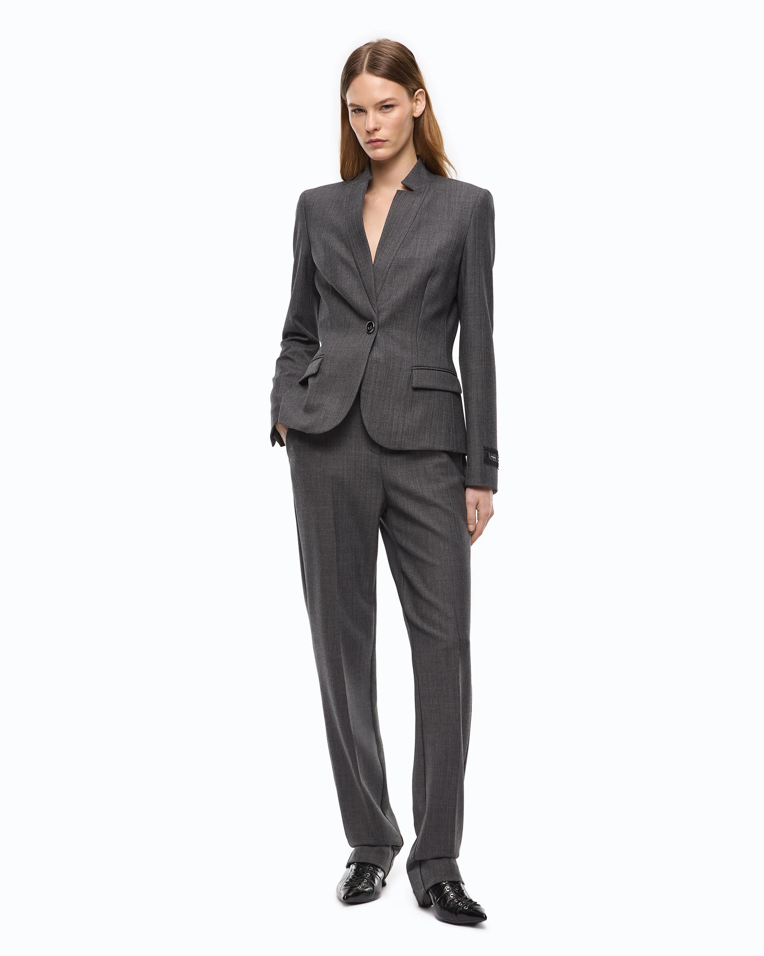 Tailored wool-blend jacket - Image 2