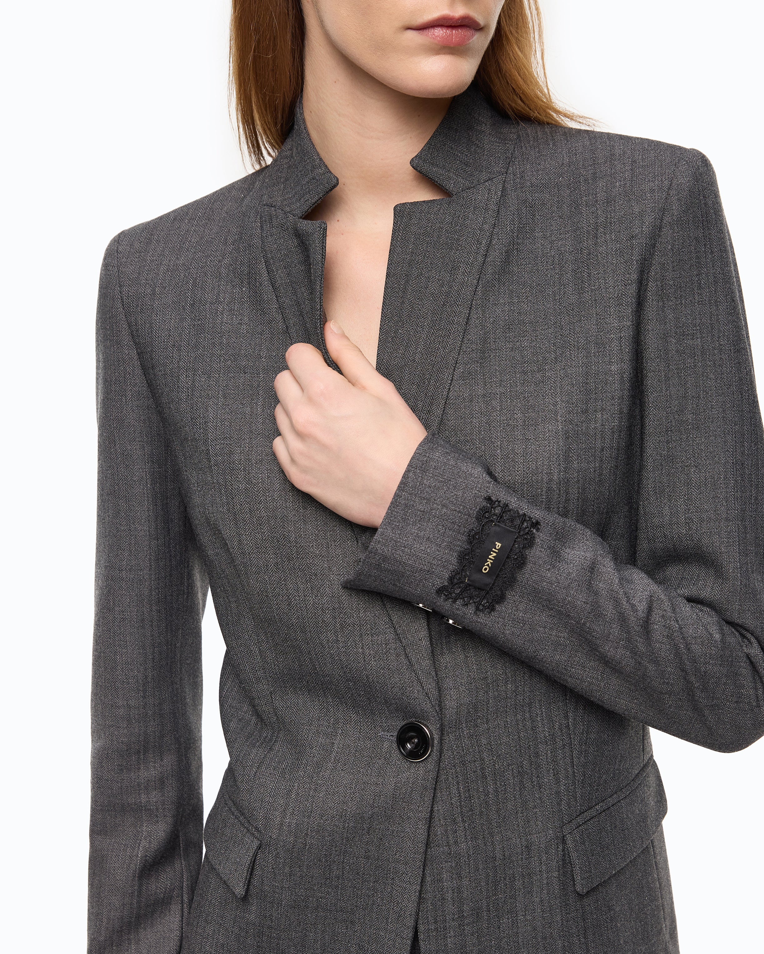 Tailored wool-blend jacket - Image 3