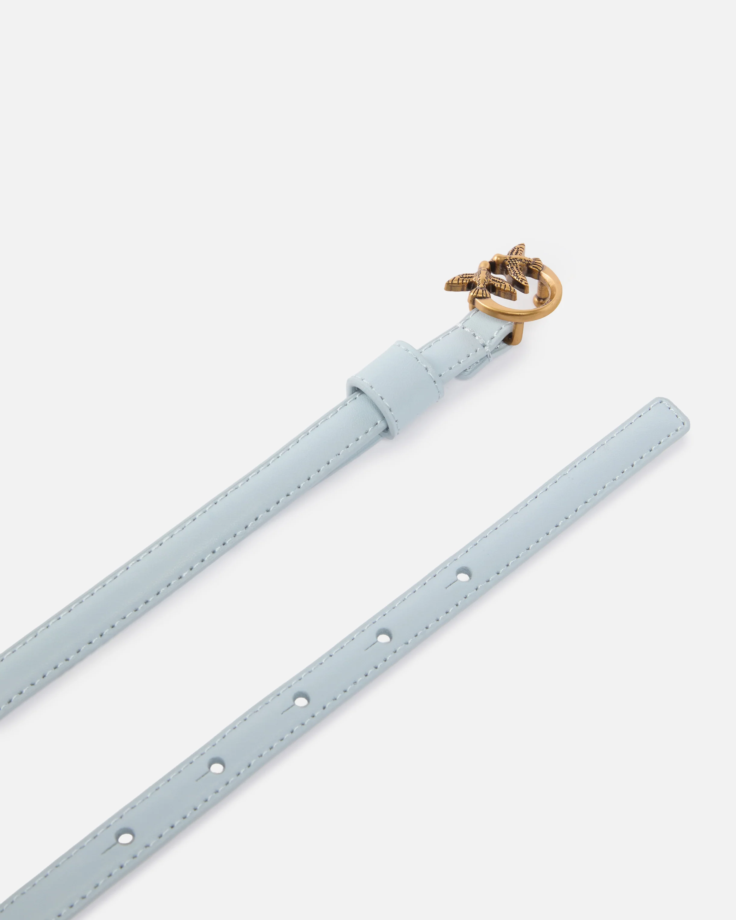 Thin belt with Love Birds buckle, 1cm - Image 3