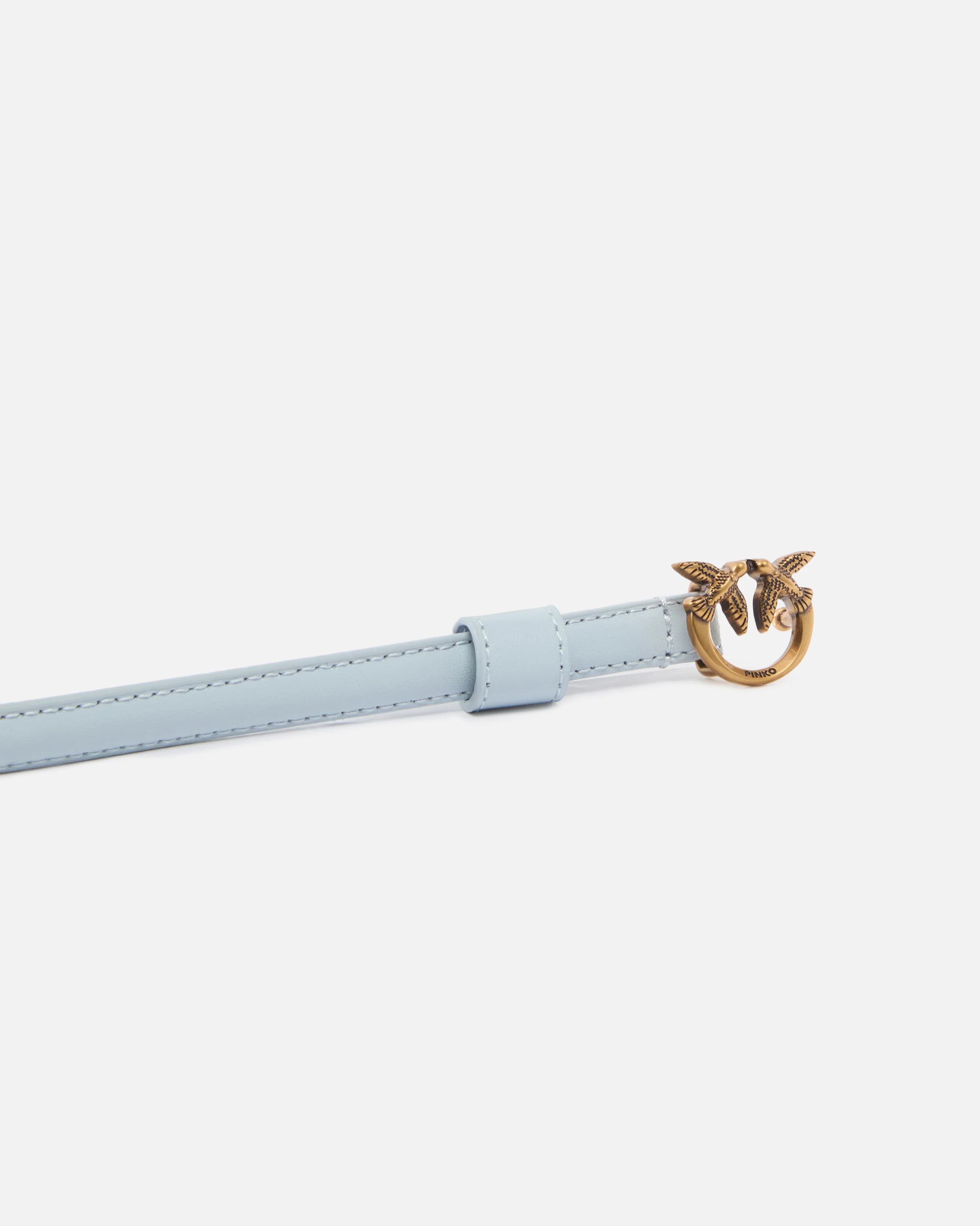 Thin belt with Love Birds buckle, 1cm - Image 5