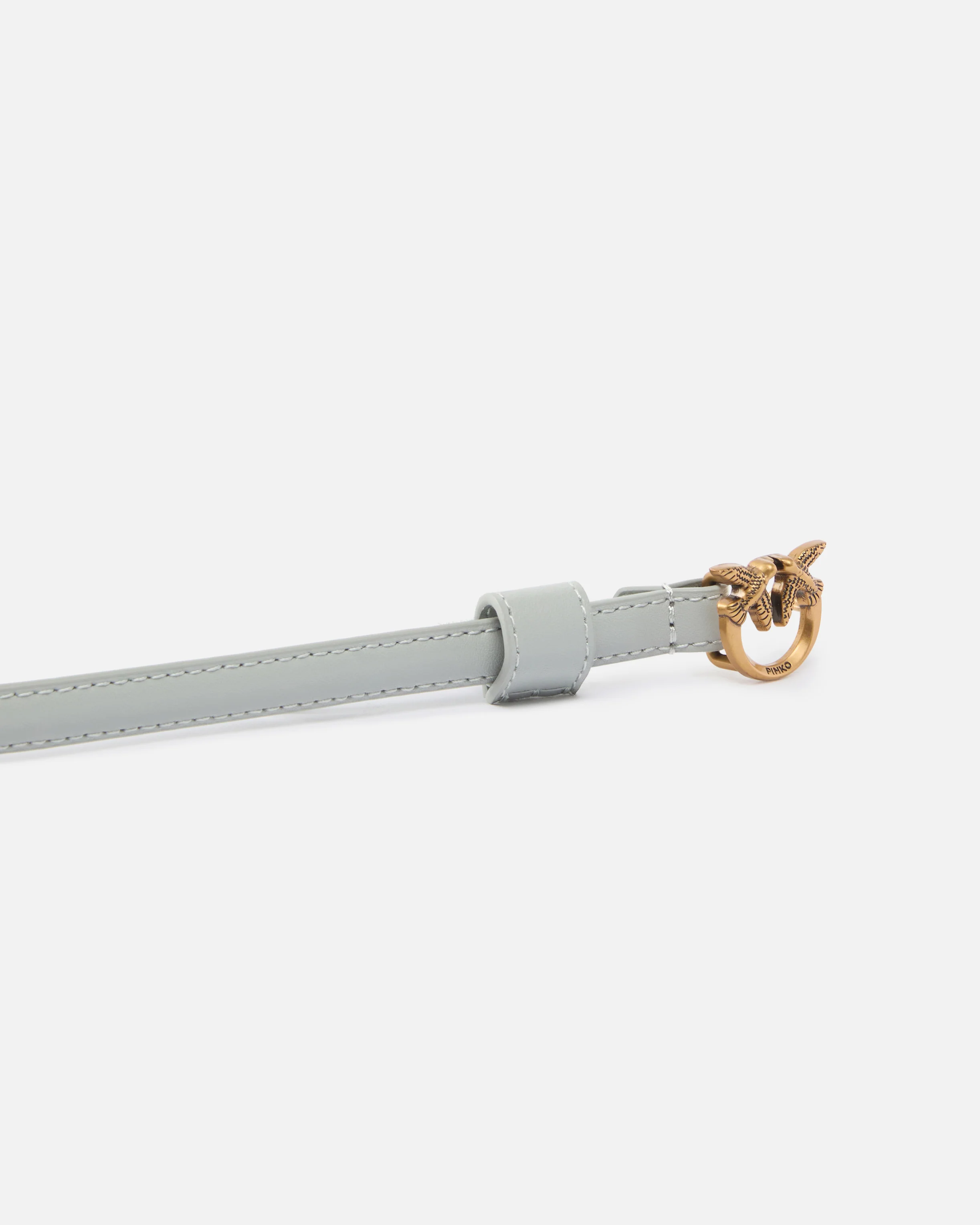 Thin belt with Love Birds buckle, 1cm - Image 5