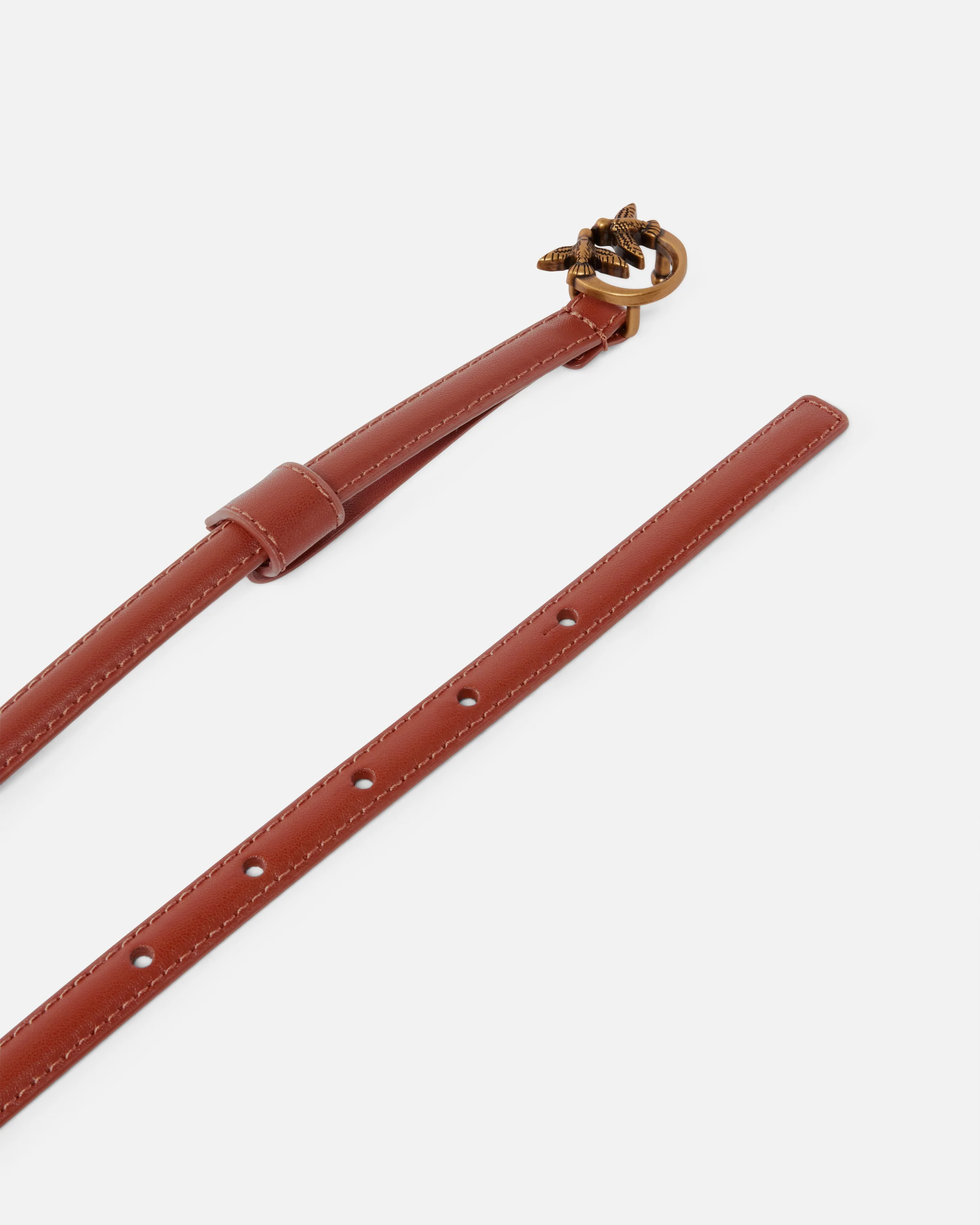 Thin belt with Love Birds buckle, 1cm - Image 3