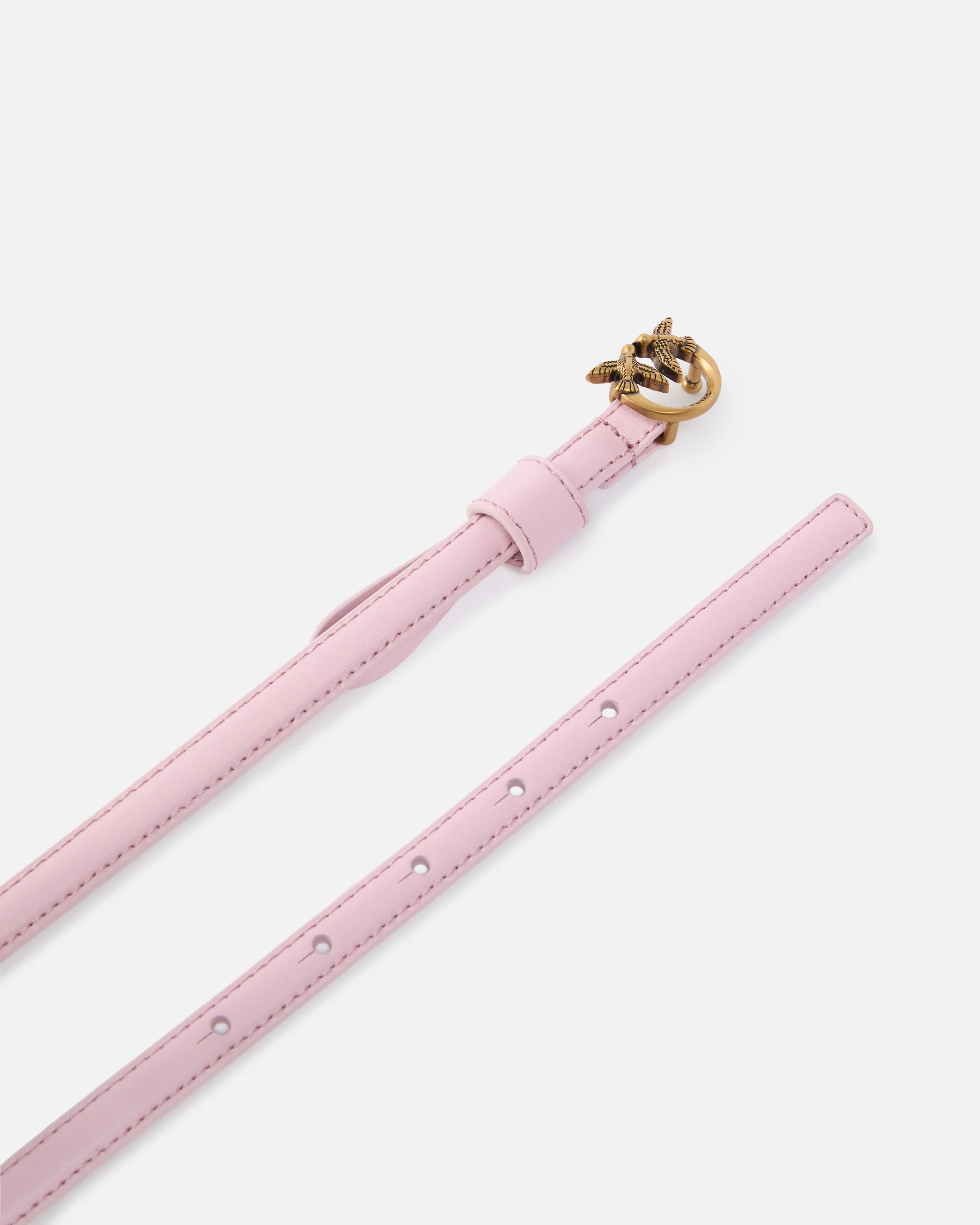 Thin belt with Love Birds buckle, 1cm - Image 3