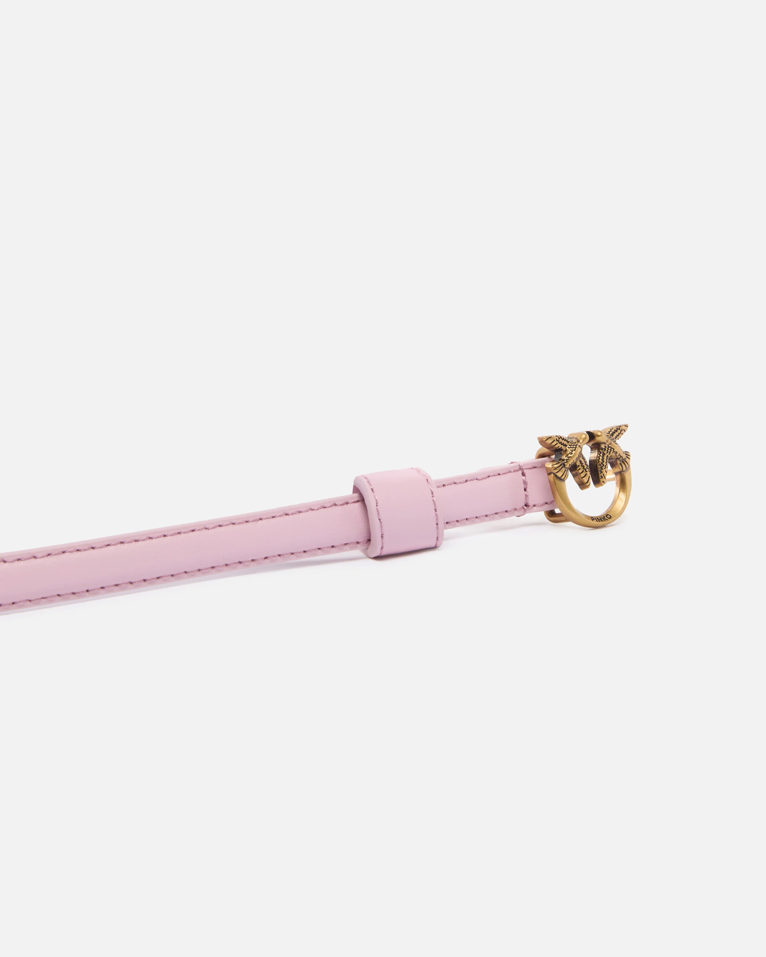 Thin belt with Love Birds buckle, 1cm - Image 5