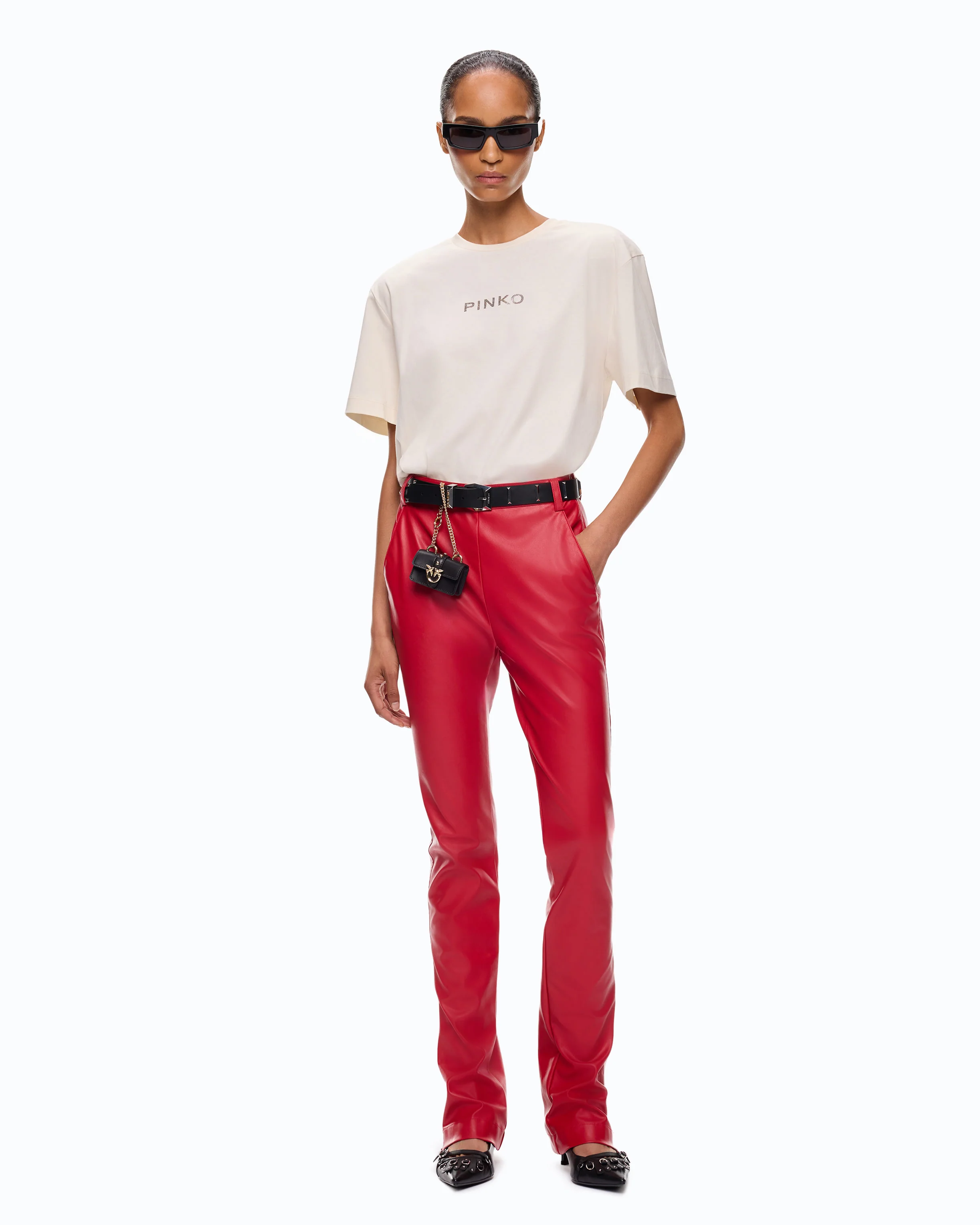 Too Glam To Give A Damn T-shirt with rhinestones - Image 2