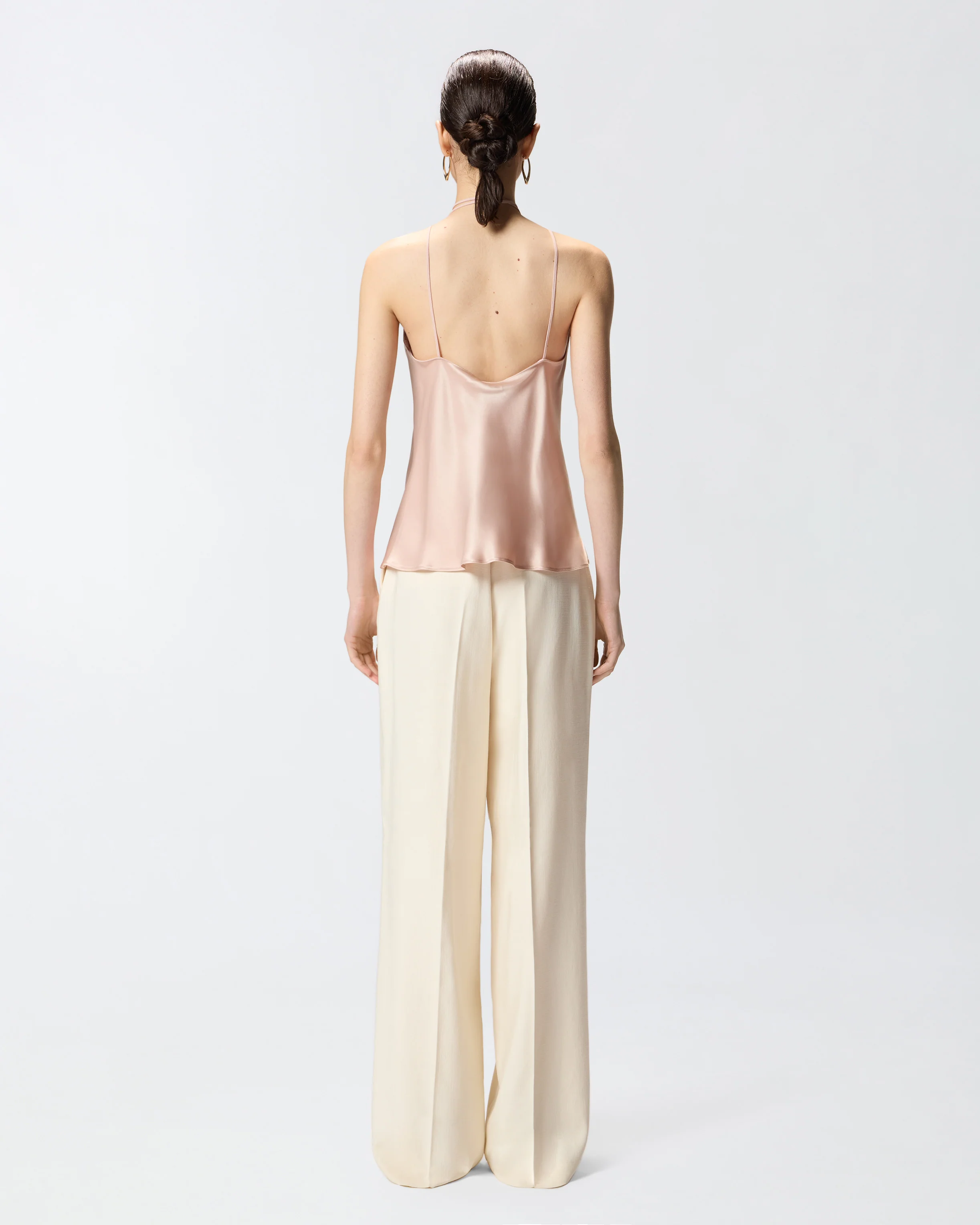 Top in satin with halterneck - Image 3