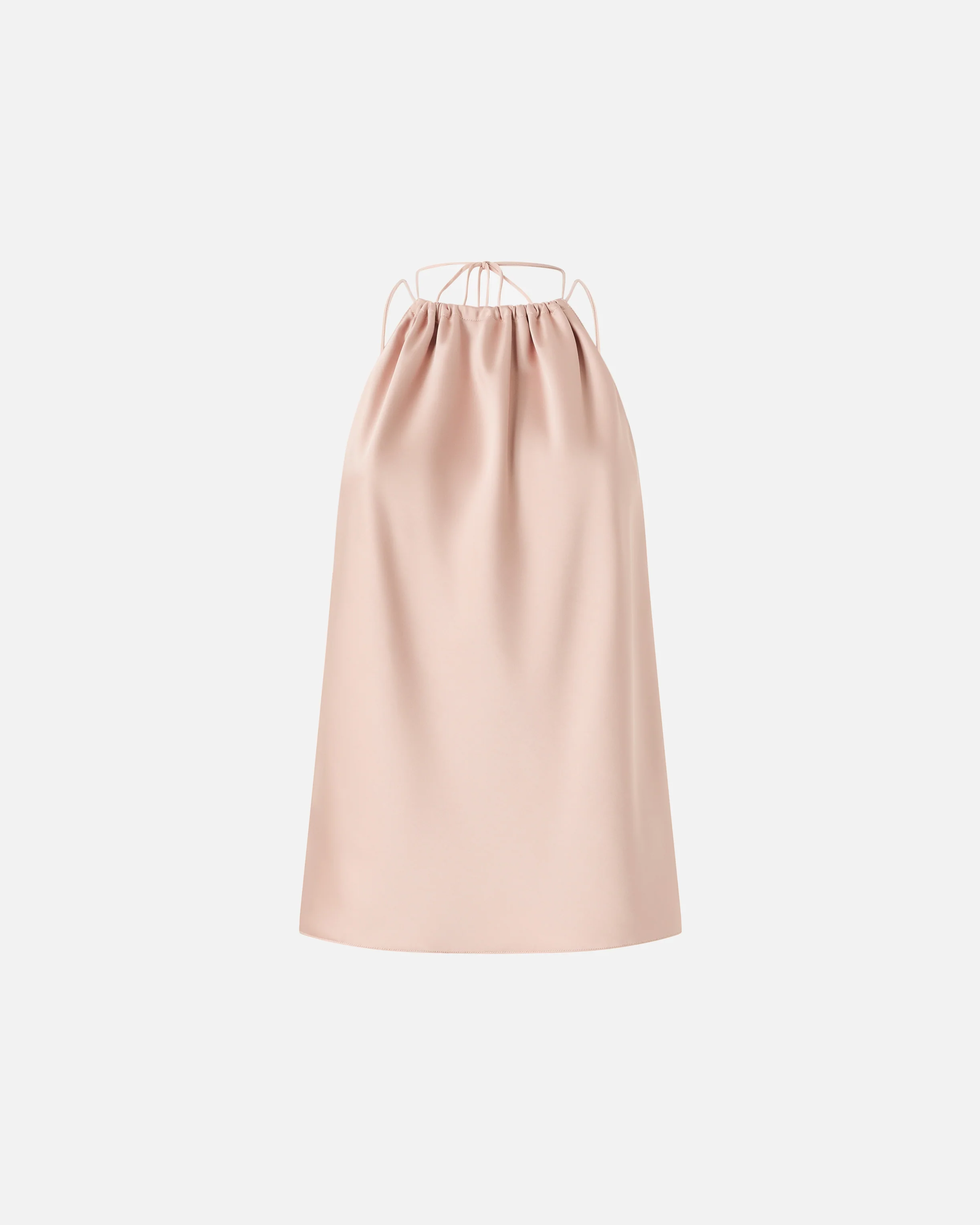 Top in satin with halterneck - Image 5