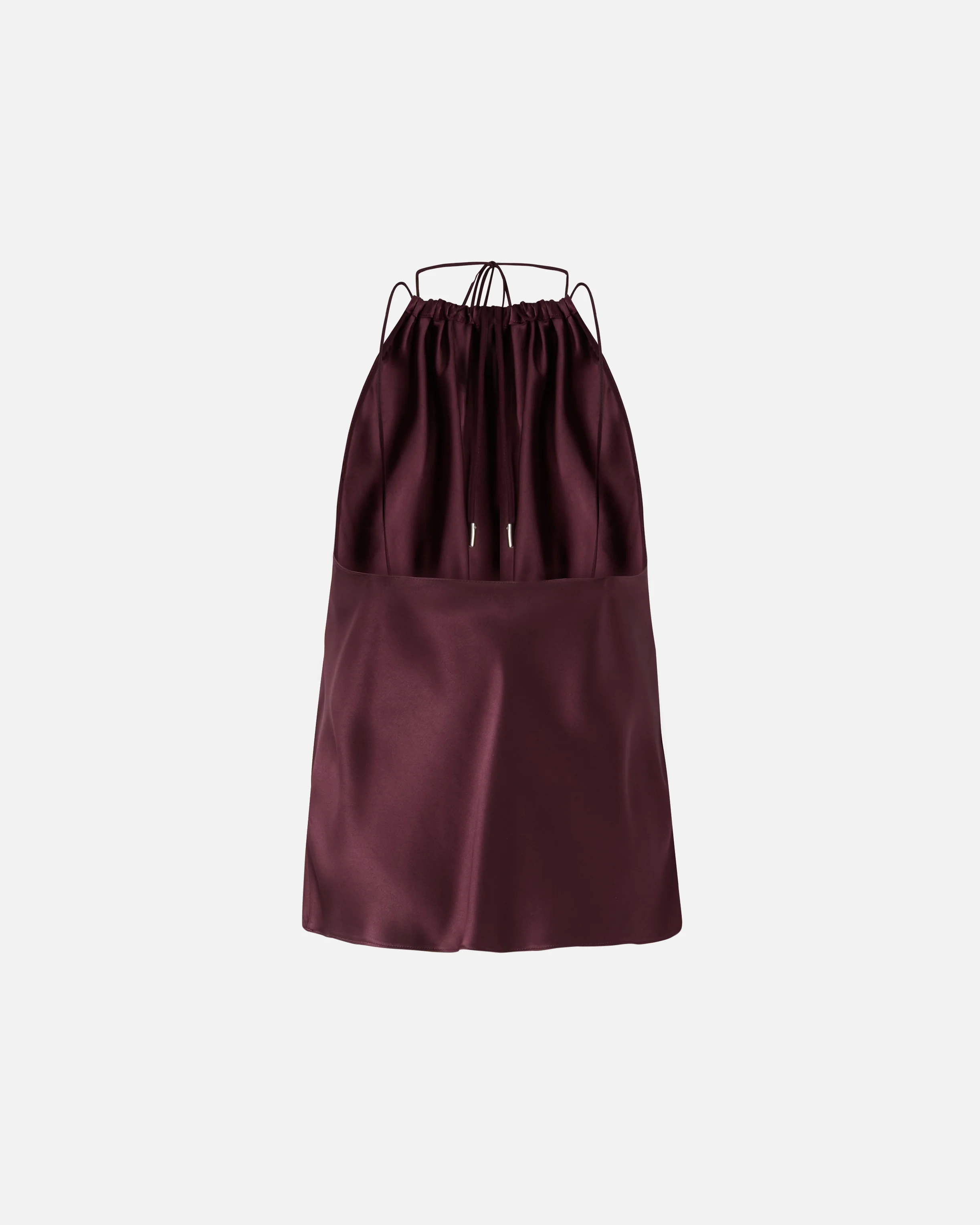 Top in satin with halterneck - Image 6