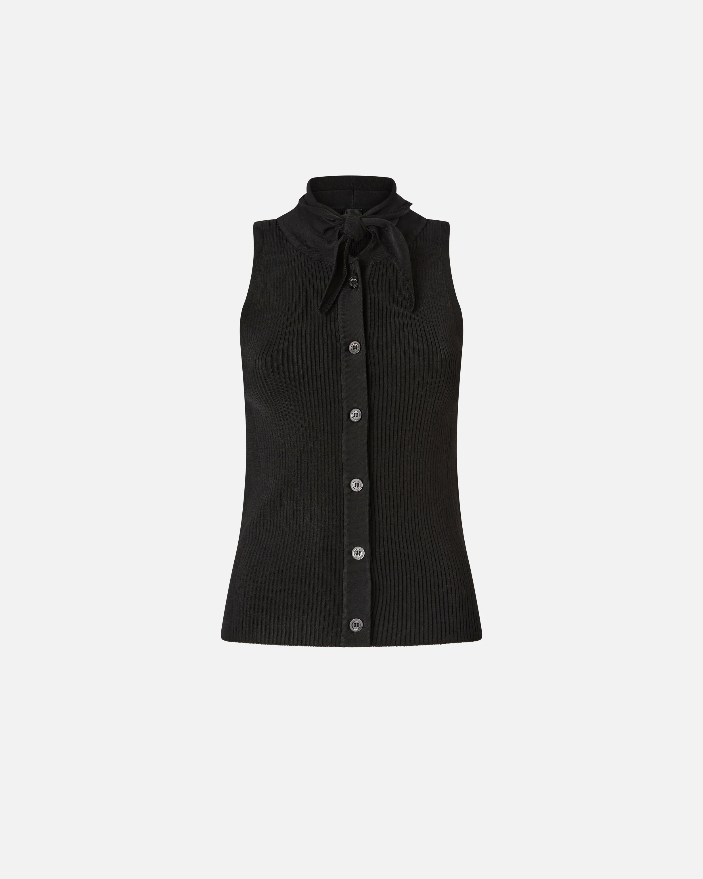 Top with bandana knot and buttons - Image 5