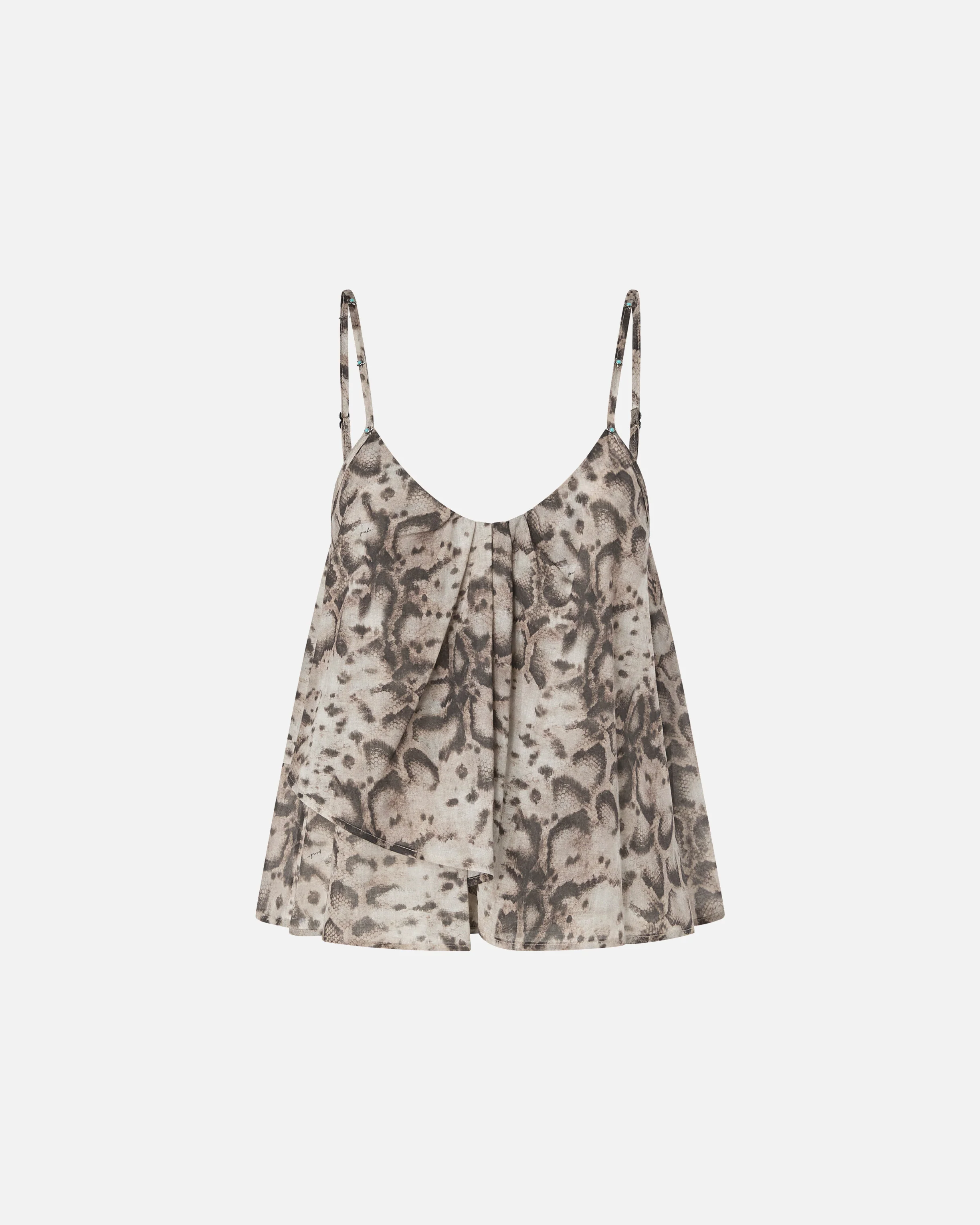 Top with spaghetti straps and snake print - Image 5