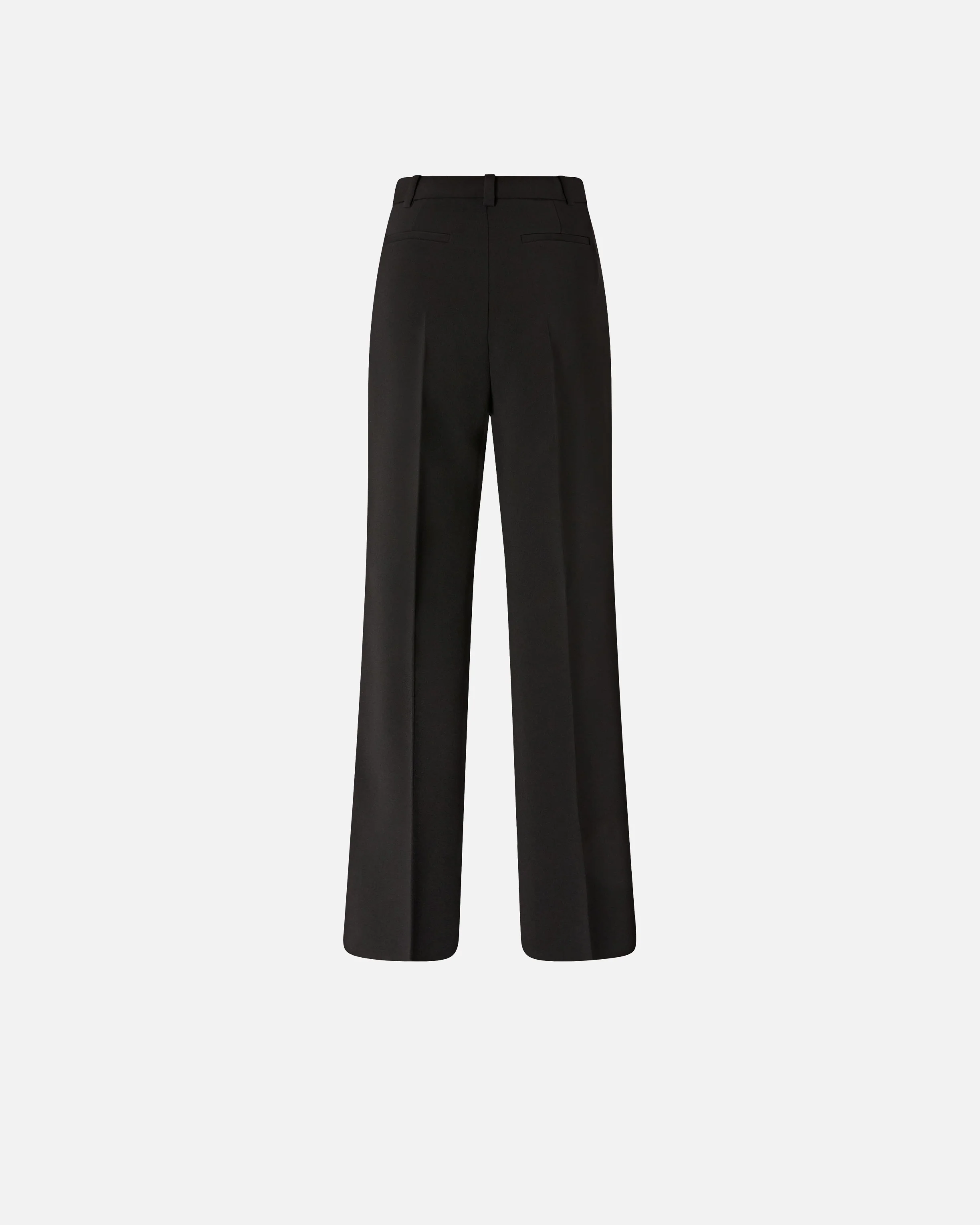 Trousers in canvas with pressed pleat detail - Image 6