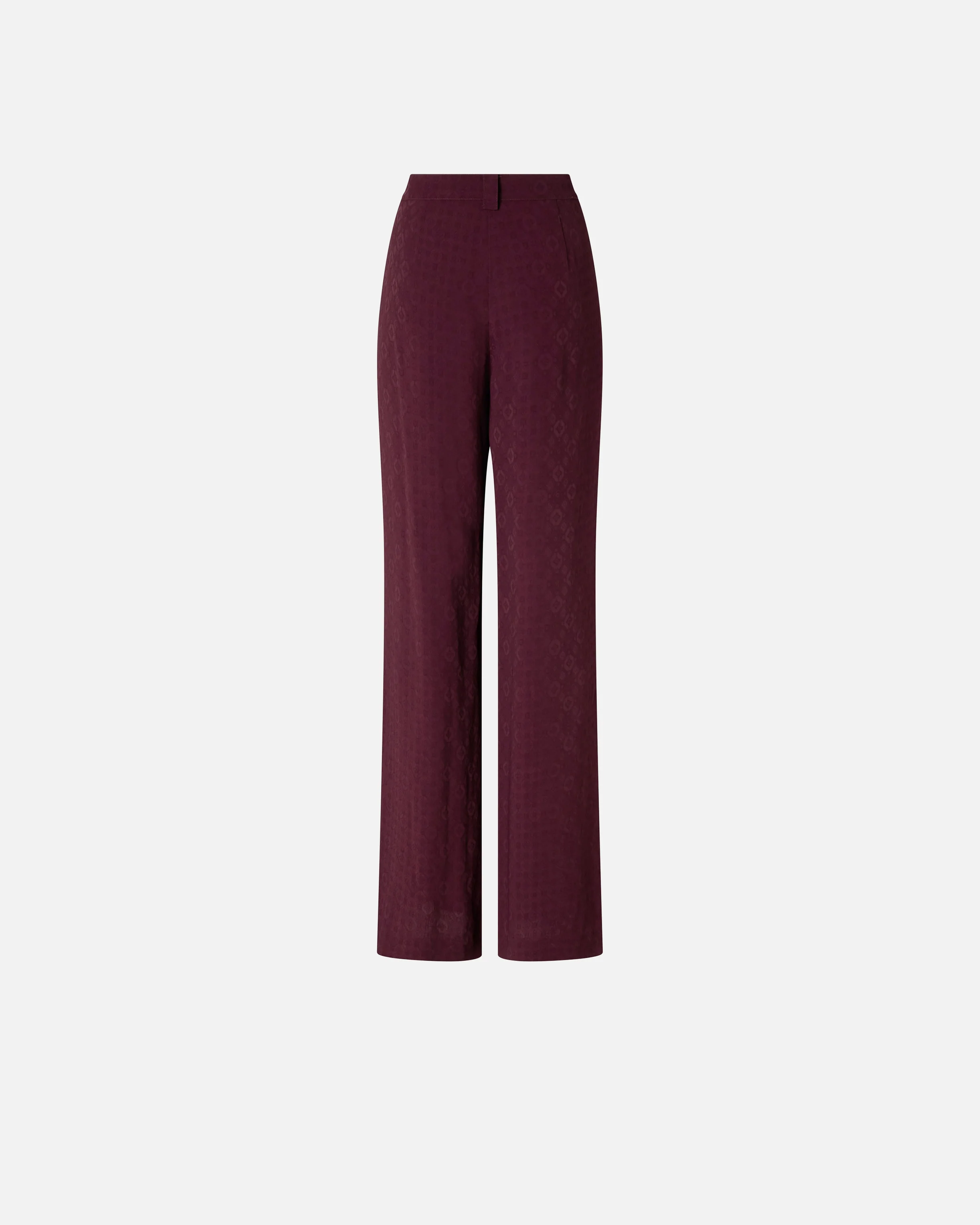 Trousers in jacquard with tie motif - Image 6