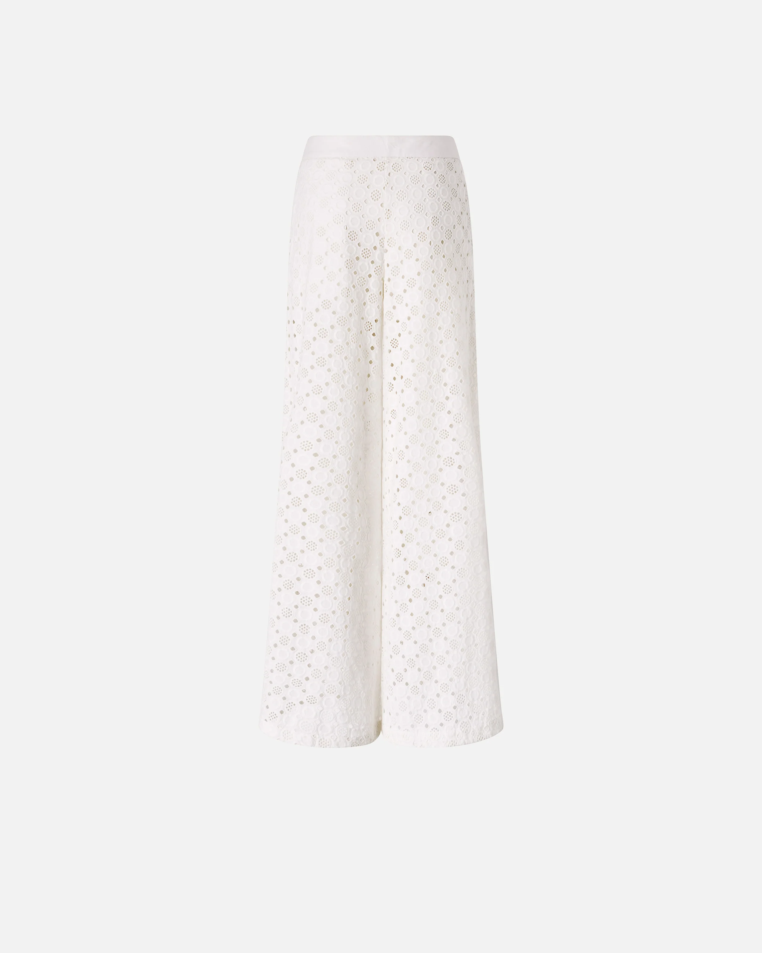Trousers with openwork motif - Image 6