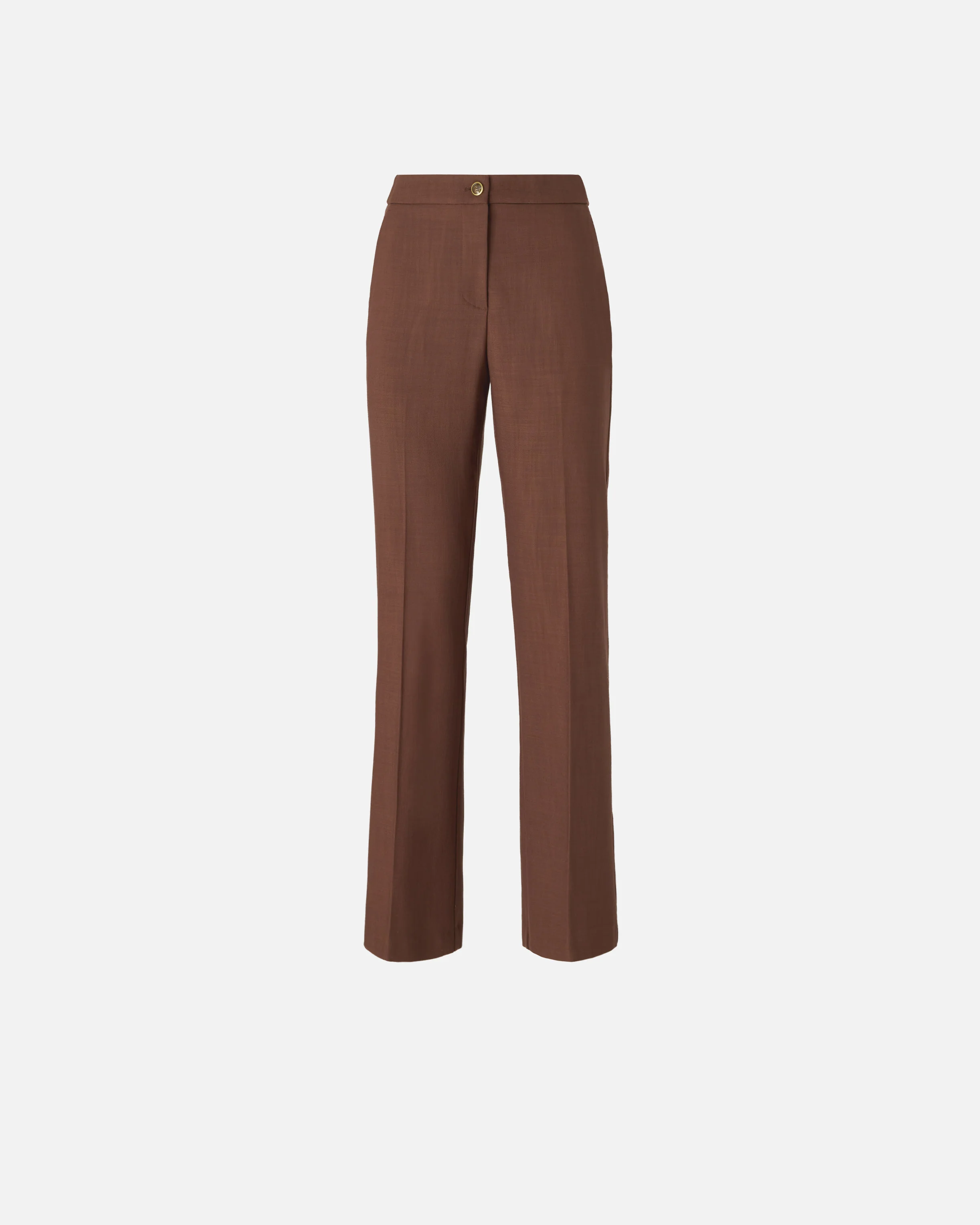 Trousers with pressed pleat detail - Image 5