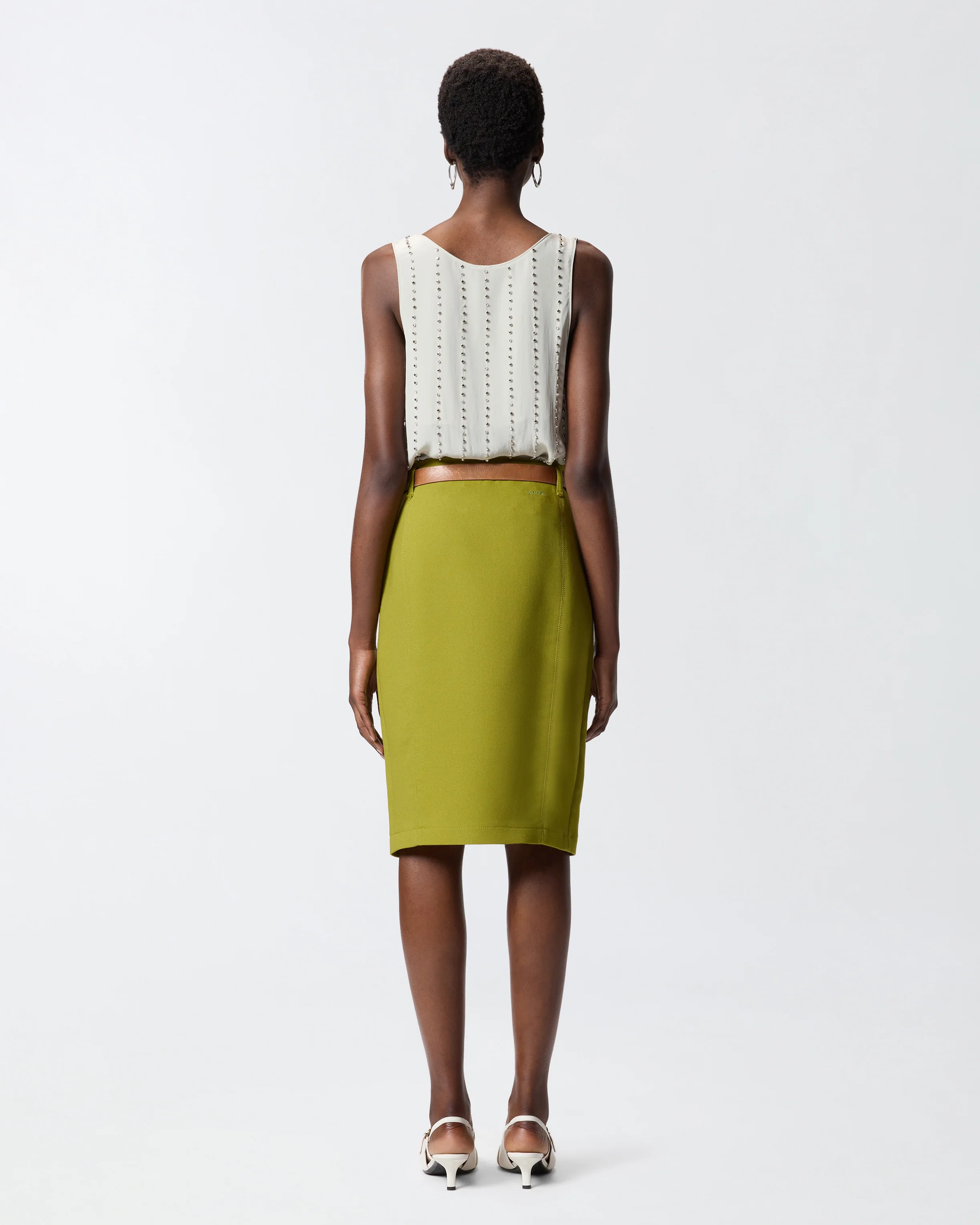 Vest top with jewel stripes - Image 3