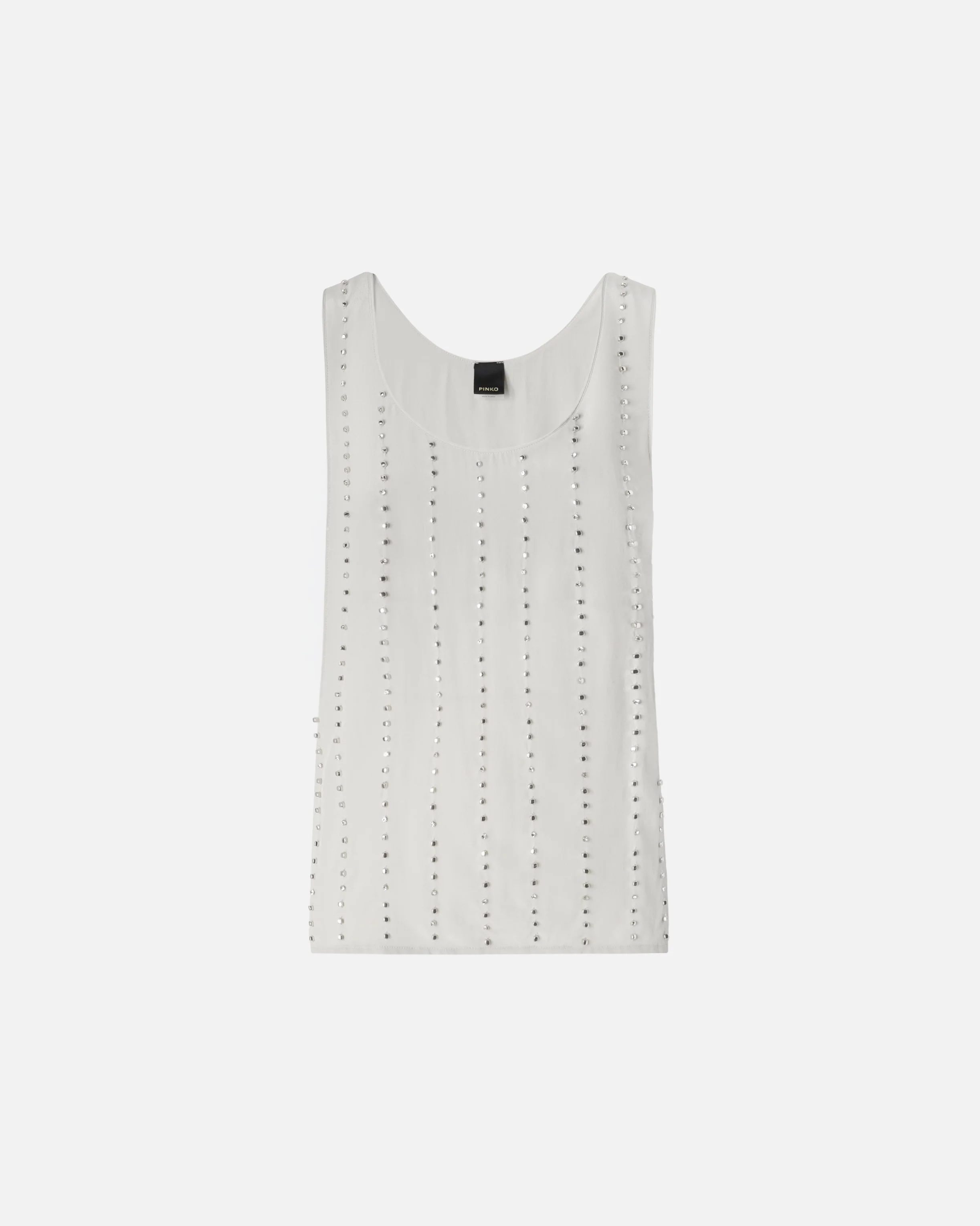 Vest top with jewel stripes - Image 5