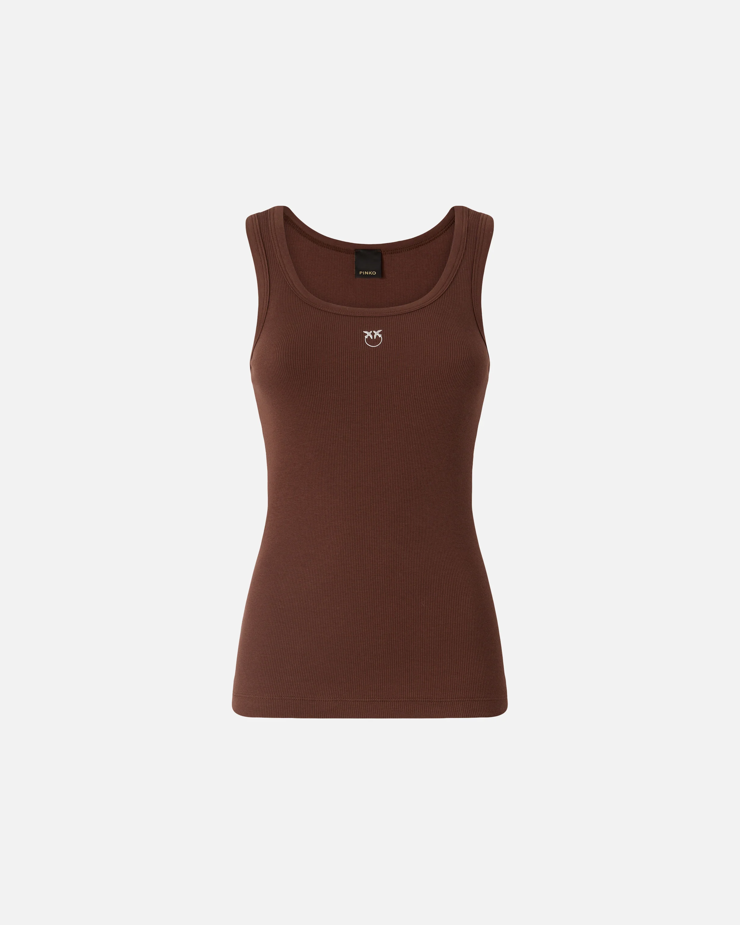 Vest top with Love Birds golden detail - Image 5