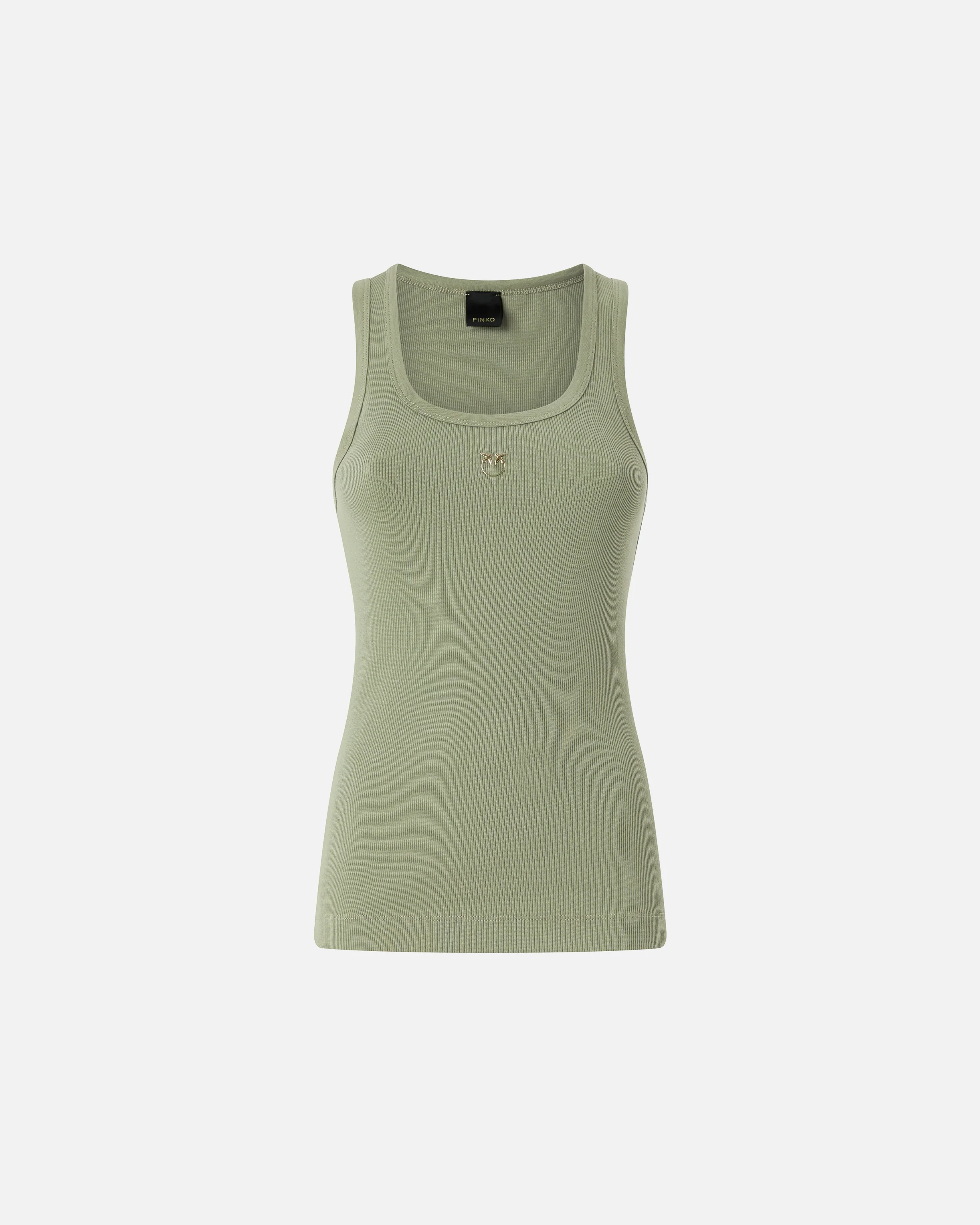 Vest top with Love Birds golden detail - Image 5