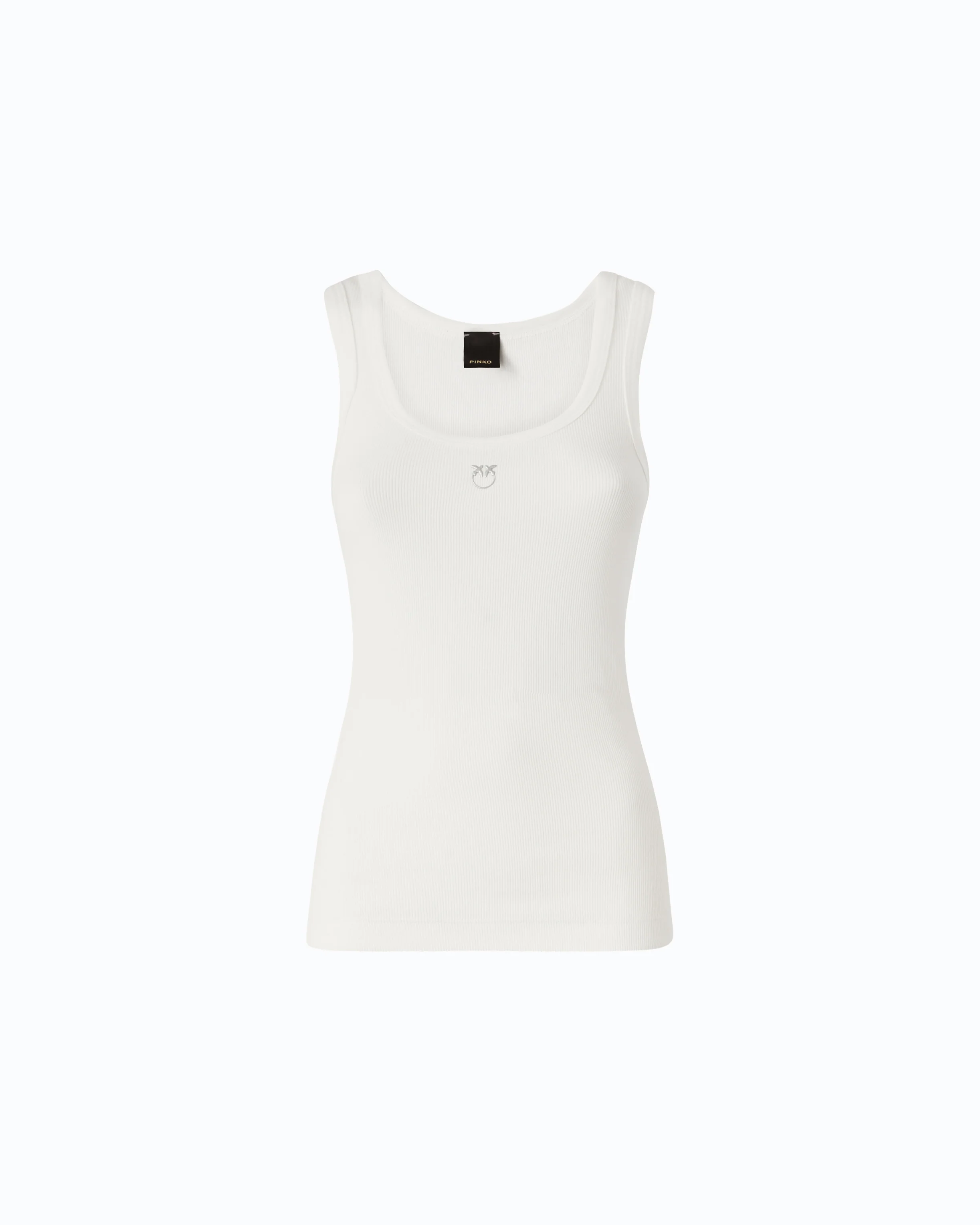Vest top with Love Birds golden detail