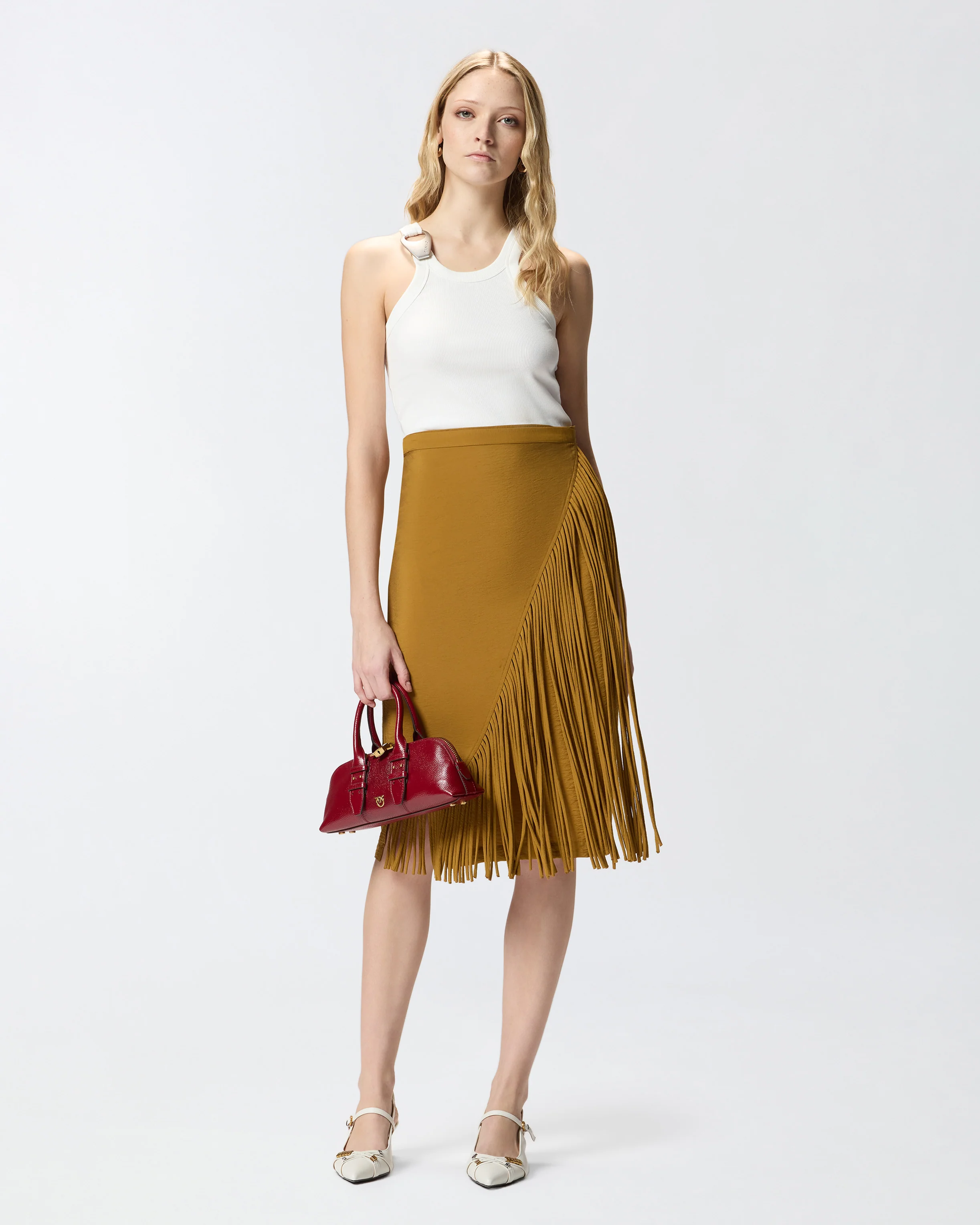 Vest top with pendant buckle - Image 2