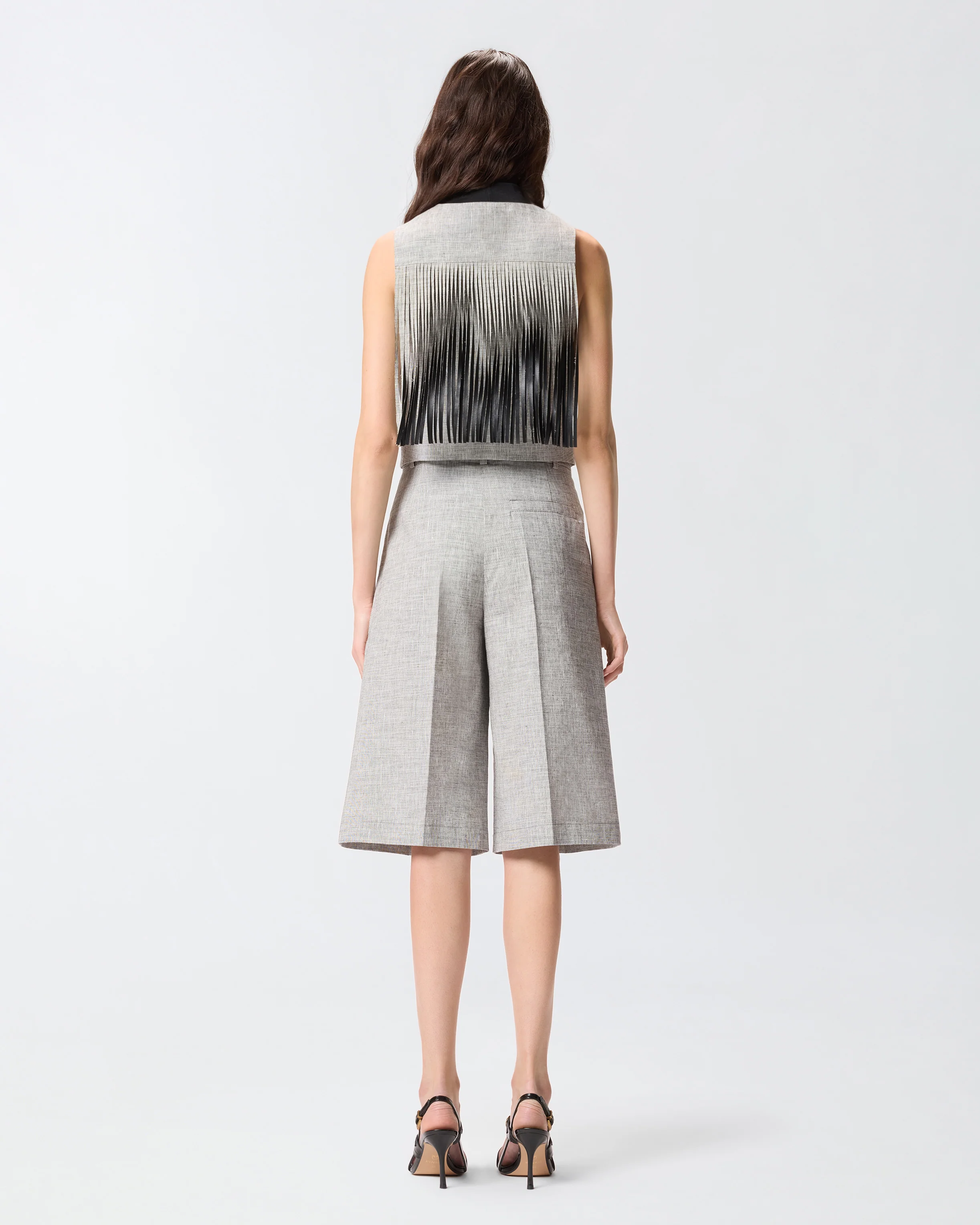 Vest with fringing - Image 3