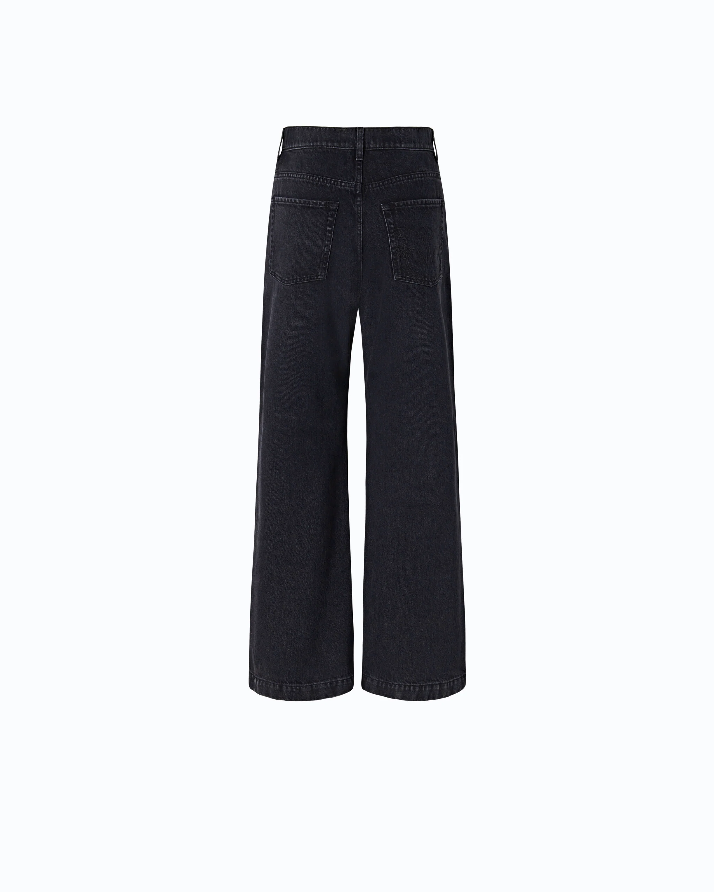Wide-leg jeans with two ways to wear - Image 6