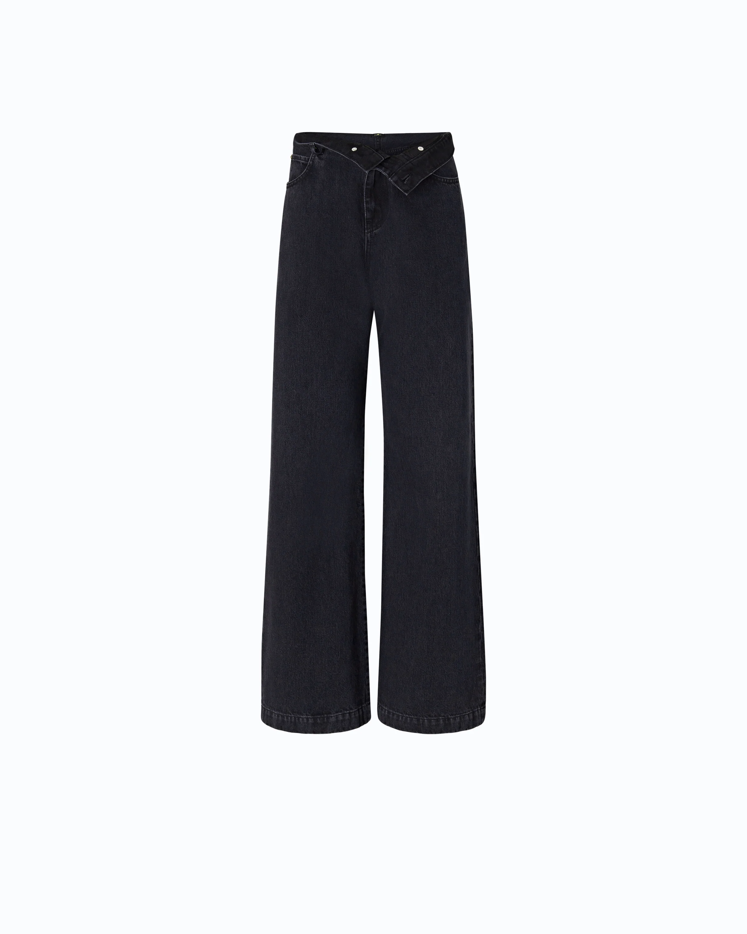 Wide-leg jeans with two ways to wear - Image 7