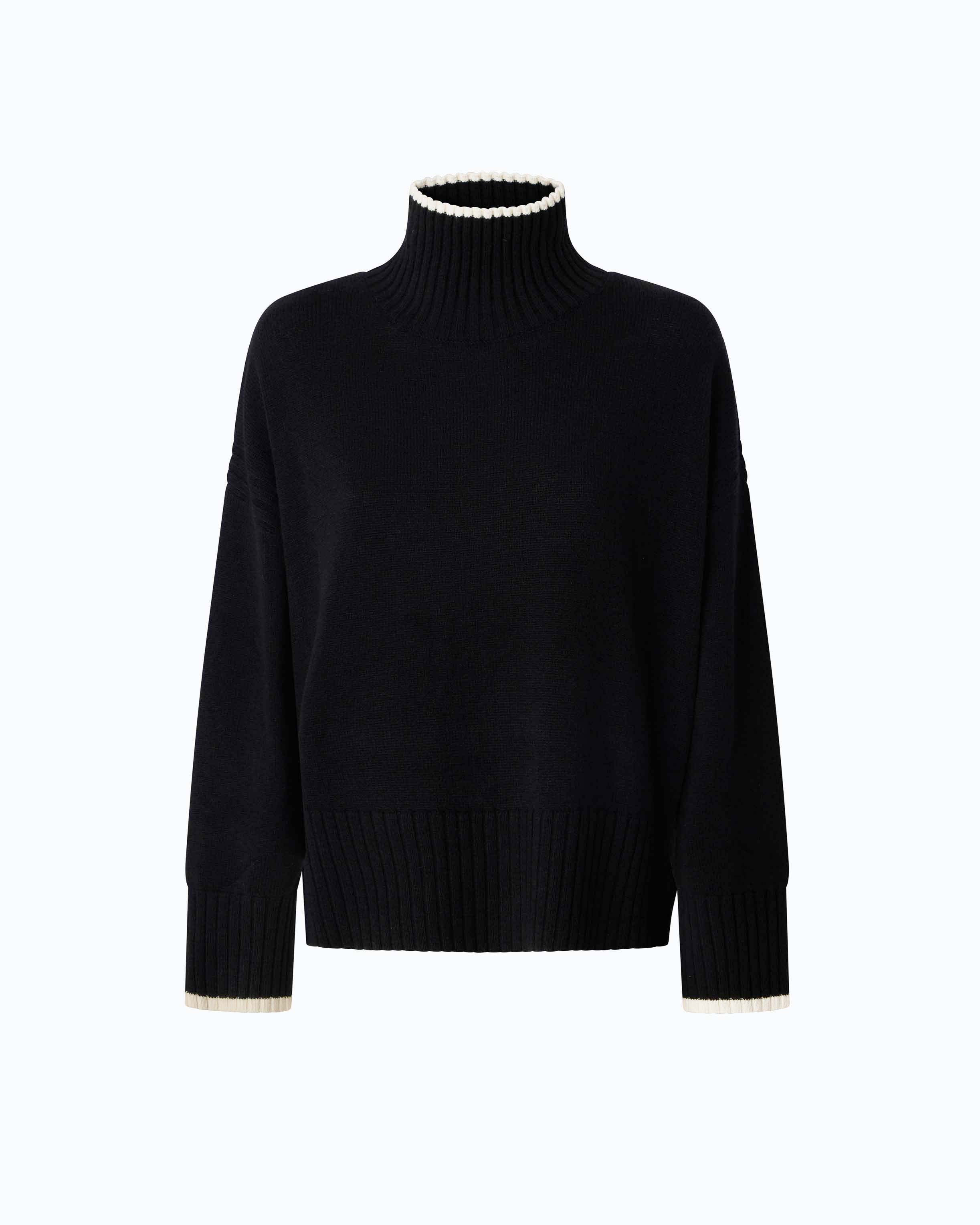 Wool and cashmere turtleneck sweater - Image 5