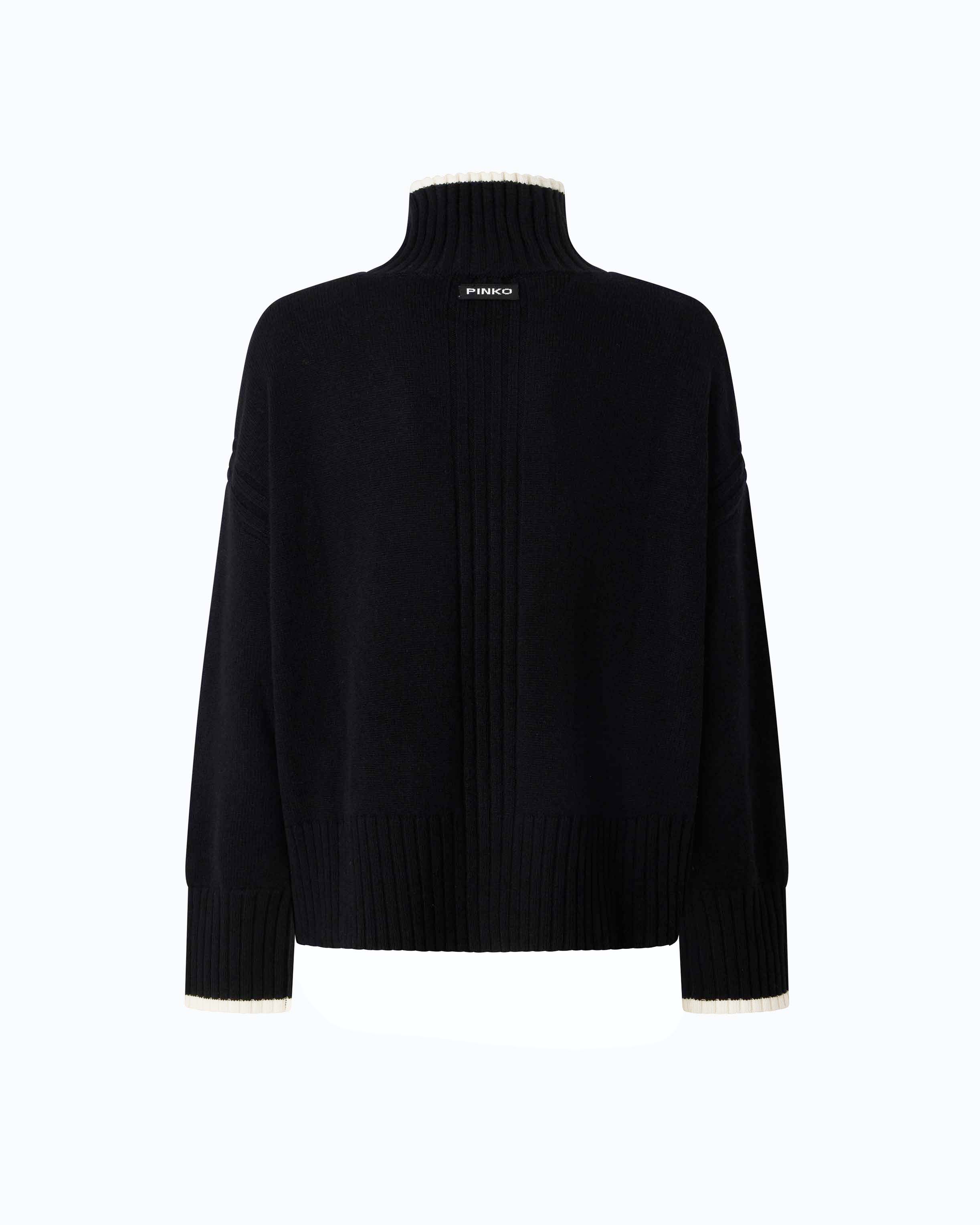 Wool and cashmere turtleneck sweater - Image 6