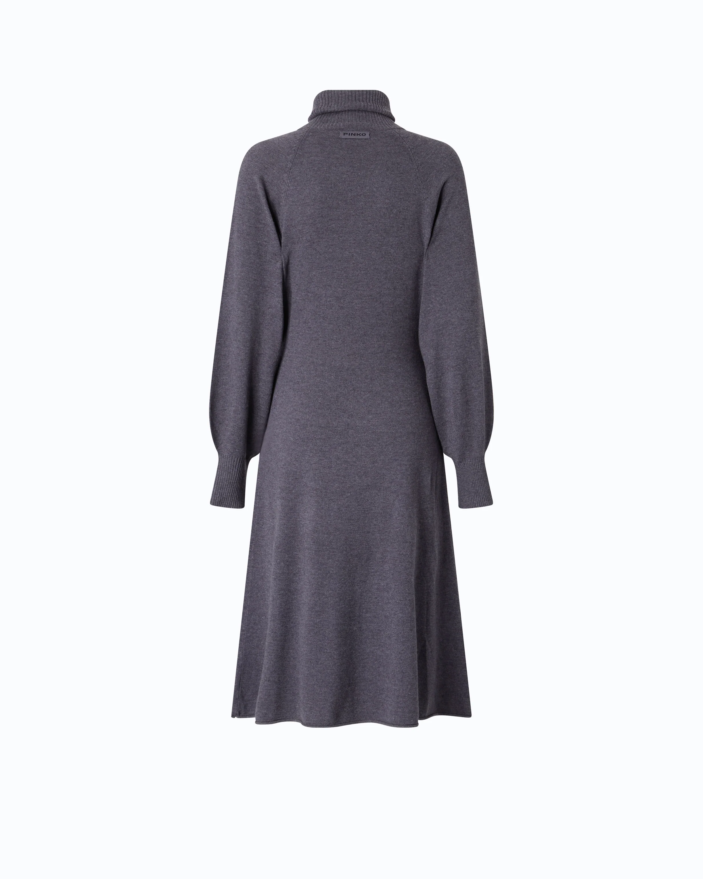 Wool-blend turtleneck midi dress - Image 6