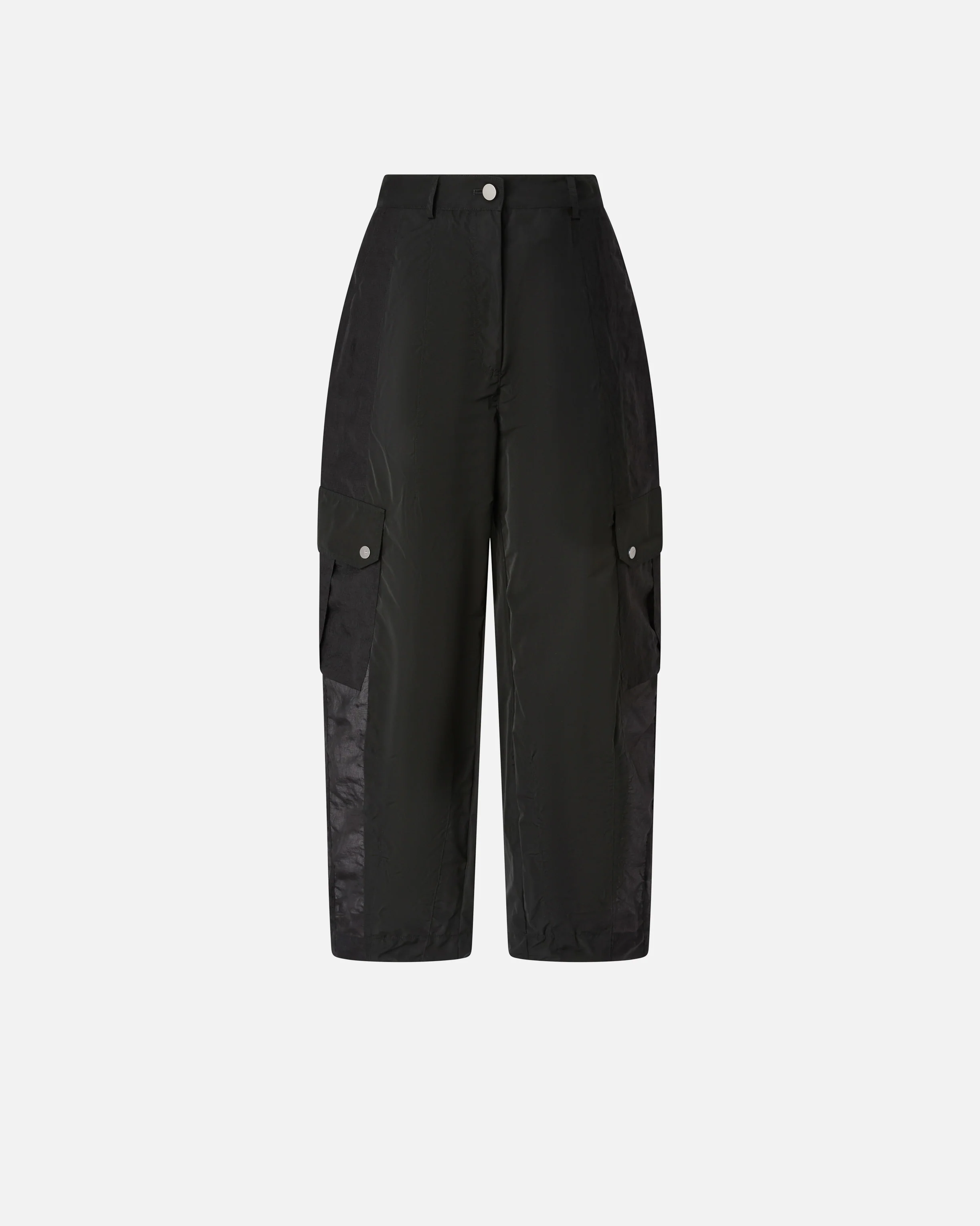 Workwear trousers with sheer inserts - Image 5