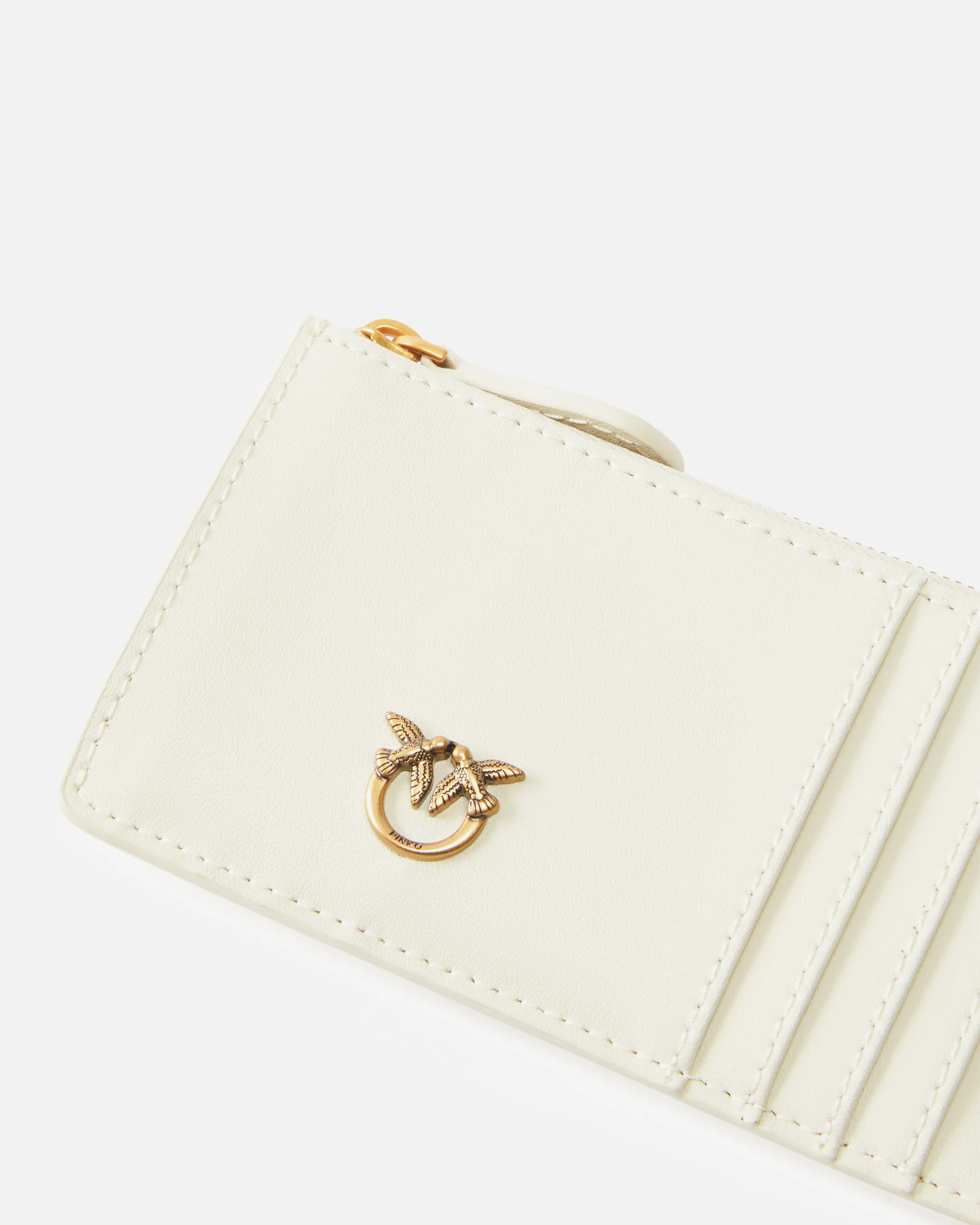 Zipped chevron-patterned card holder - Image 4
